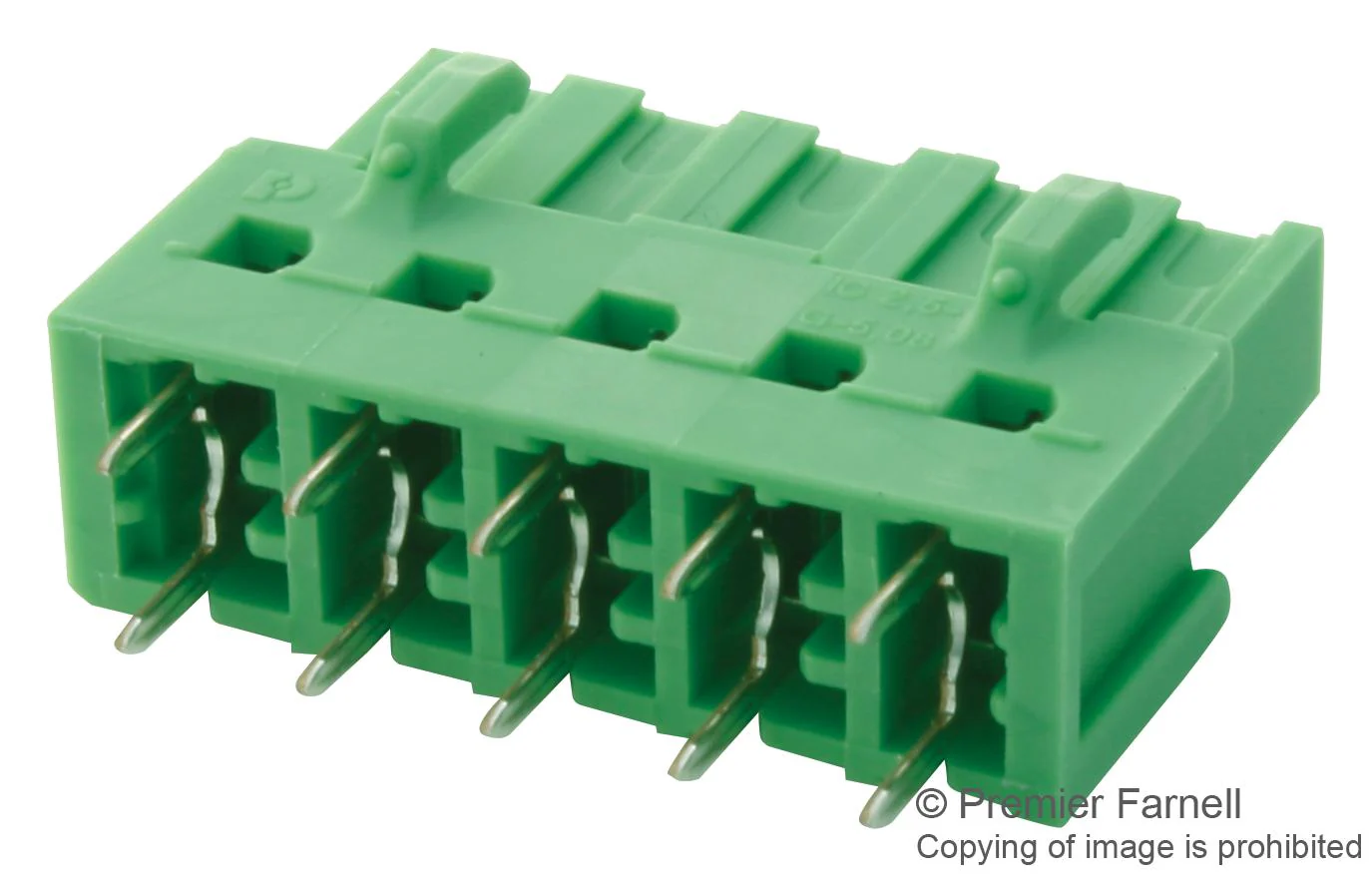 Phoenix Contact ICV 25/ 5-G-508 Terminal Block Socket 5.08 mm 5 Ways 12 A 320 V Through Hole Vertical - Image 2