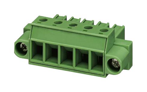 Phoenix Contact PC 4/ 8-STF-762 Pluggable Terminal Block 7.62 mm 8 Ways 24AWG to 10AWG 4 mm² Screw 20 A