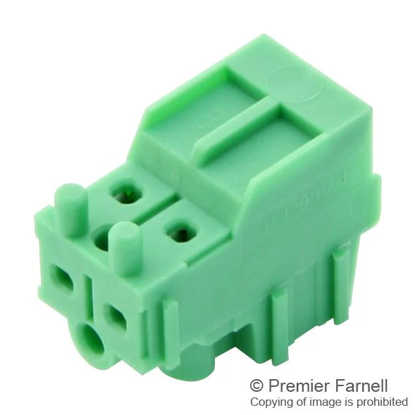 Phoenix Contact PT 15/2-PVH-3.5 PT 15/2-PVH-3.5 Pluggable Terminal Block 3.5 mm 2 Ways 26AWG to 16AWG 1.5 mm&Acirc;&sup2; Screw 8 A - Image 2