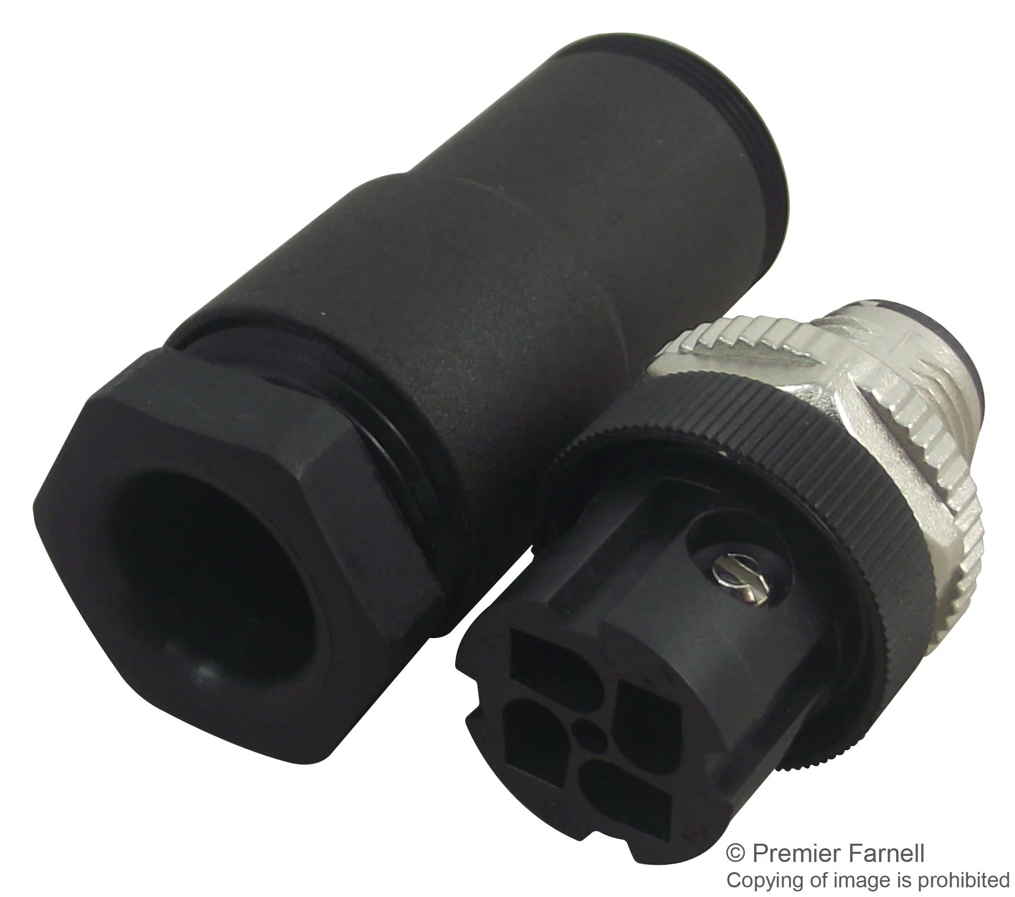 Phoenix Contact SACC-M12MSS-3PECON-PG11-M Sensor Connector M12 Male 4 Positions Screw Pin Straight Cable Mount - Image 2