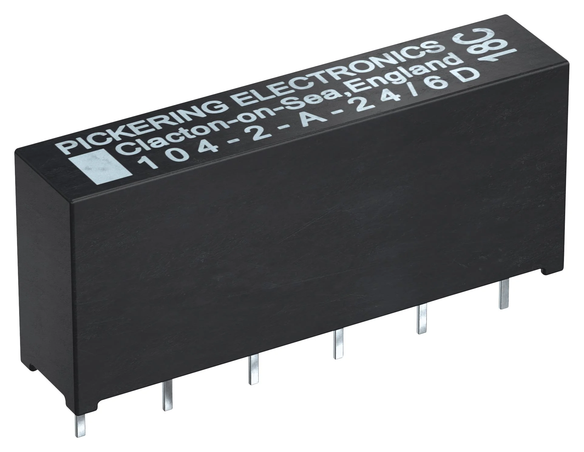 Pickering 104-2-A-12/2D Reed Relay DPST-NO 12 V 104 Series Through Hole 750 ohm 1 A