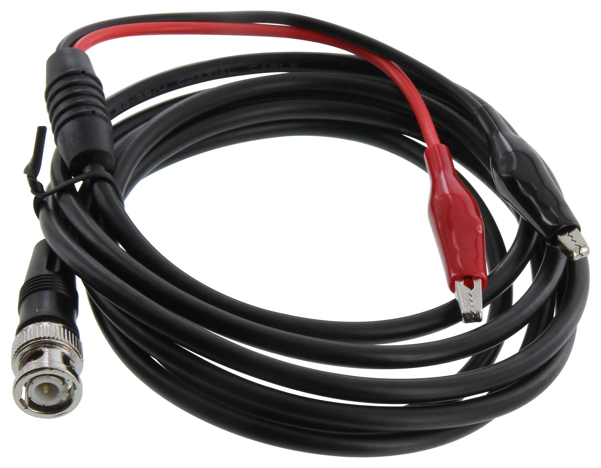 PICO TECHNOLOGY MI031 BNC TO CROC. BNC PLUG-CROCODILE CLIP, 1.35M, BLK/RED