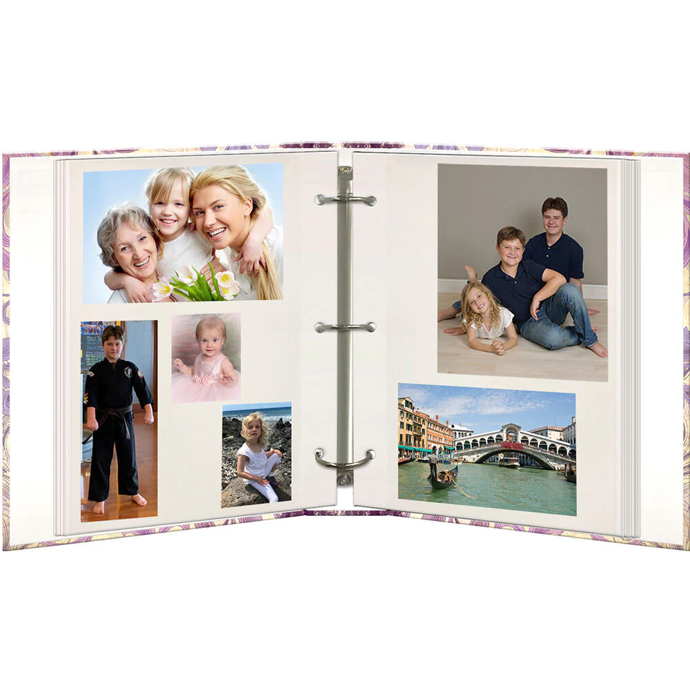 Pioneer Photo Albums Magnetic O-Ring Album (Wine Renaissance) - Image 2