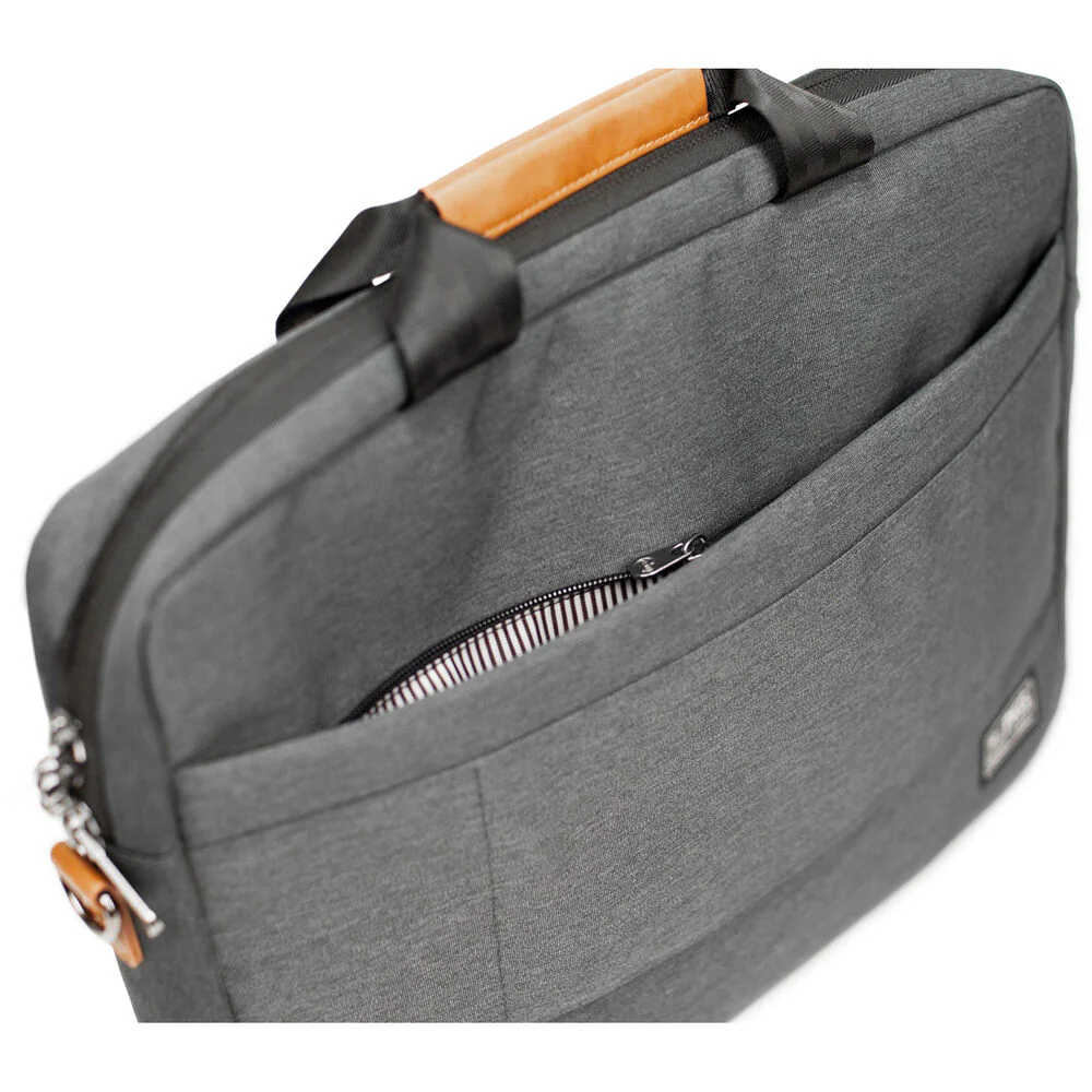 PKG International Annex Messenger Bag (10L, Dark Gray/Tan) - Image 5
