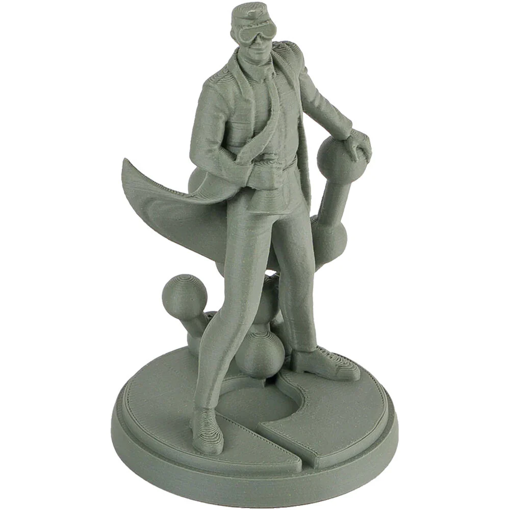 Polymaker Matte PLA Filament (1.75mm, Muted Green) - Image 2