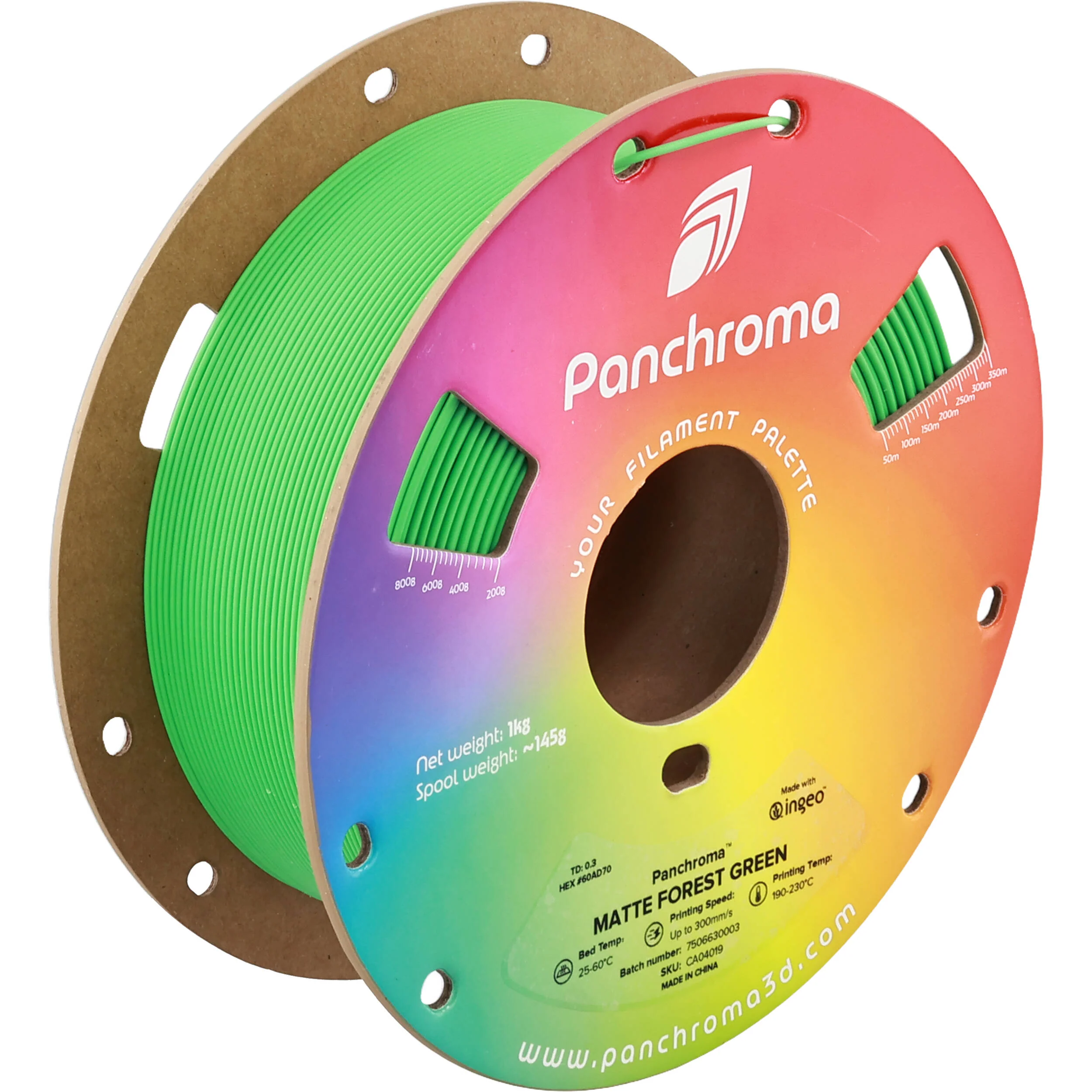 Polymaker Panchroma Matte PLA Filament (1kg, Forest Green) - Image 5