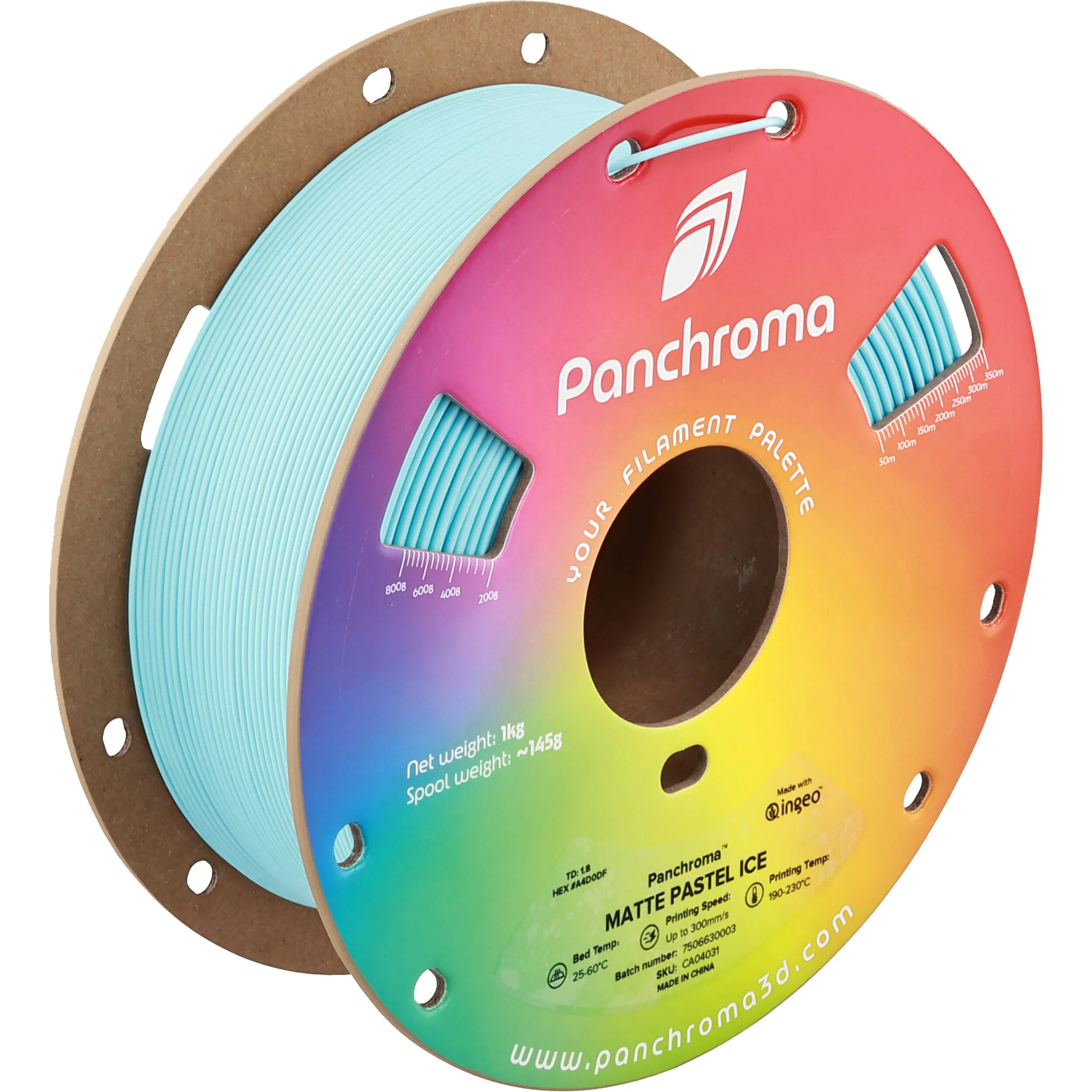 Polymaker Panchroma Matte PLA Filament (1kg, Pastel Ice) - Image 5