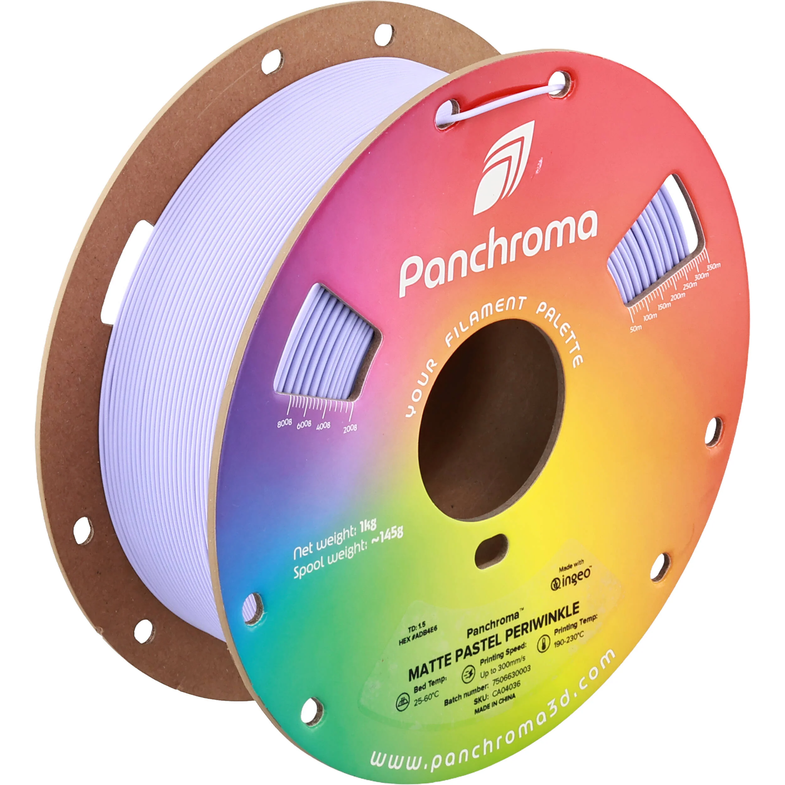 Polymaker Panchroma Matte PLA Filament (1kg, Pastel Periwinkle) - Image 5