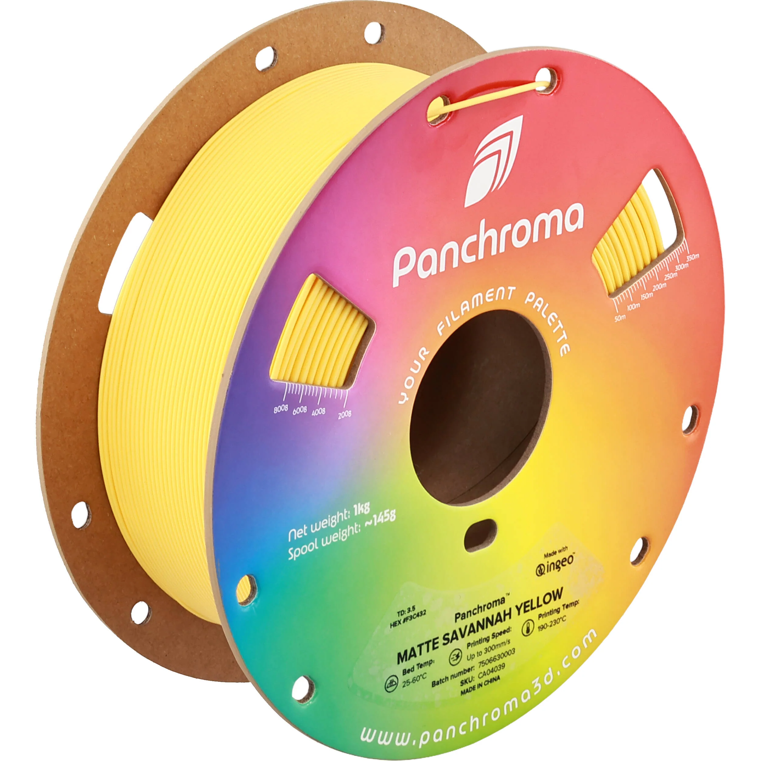Polymaker Panchroma Matte PLA Filament (1kg, Savannah Yellow) - Image 5