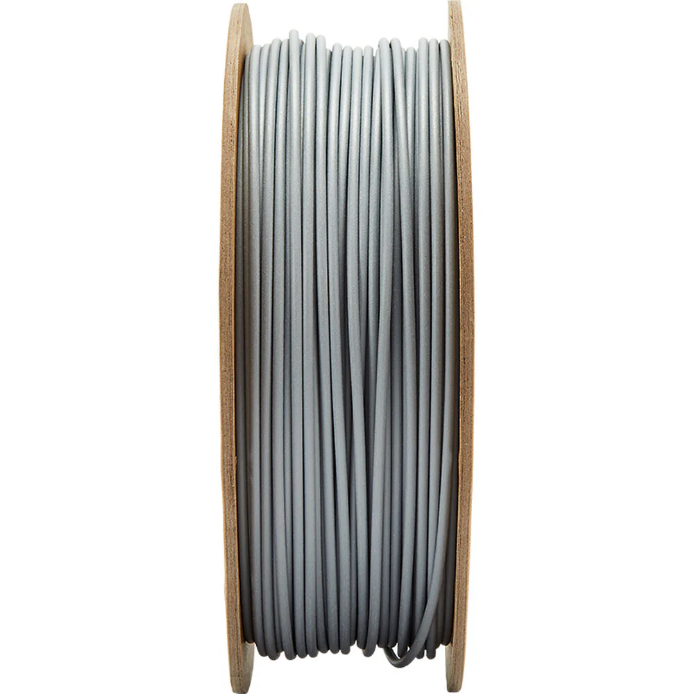 Polymaker PolyTerra PLA Eco Friendly 3D Printing Filament 2.2 lb (2.85mm Diameter, Fossil Grey) - Image 3