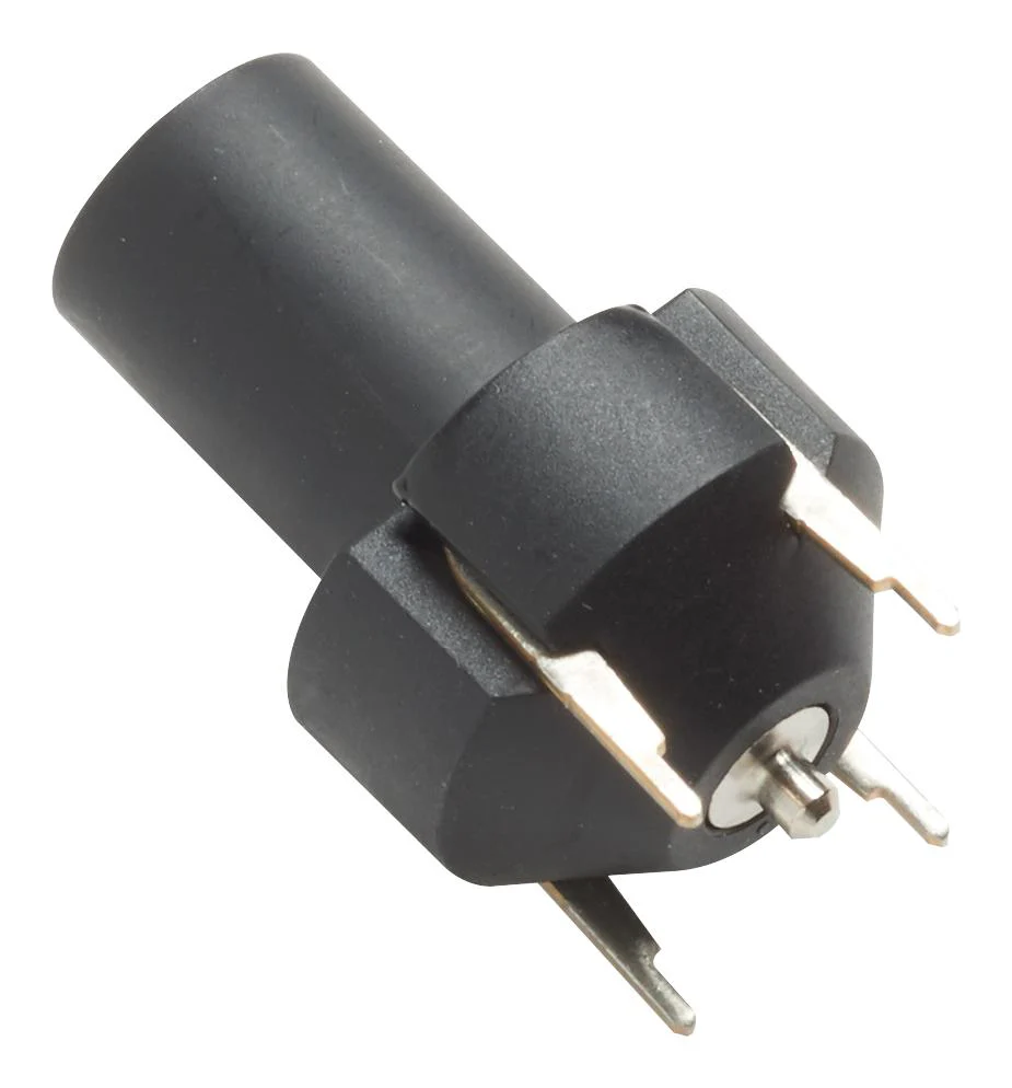 Pomona 73096-0 Banana Test Connector Jack PCB Mount 24 A 1 kV Black - Image 2