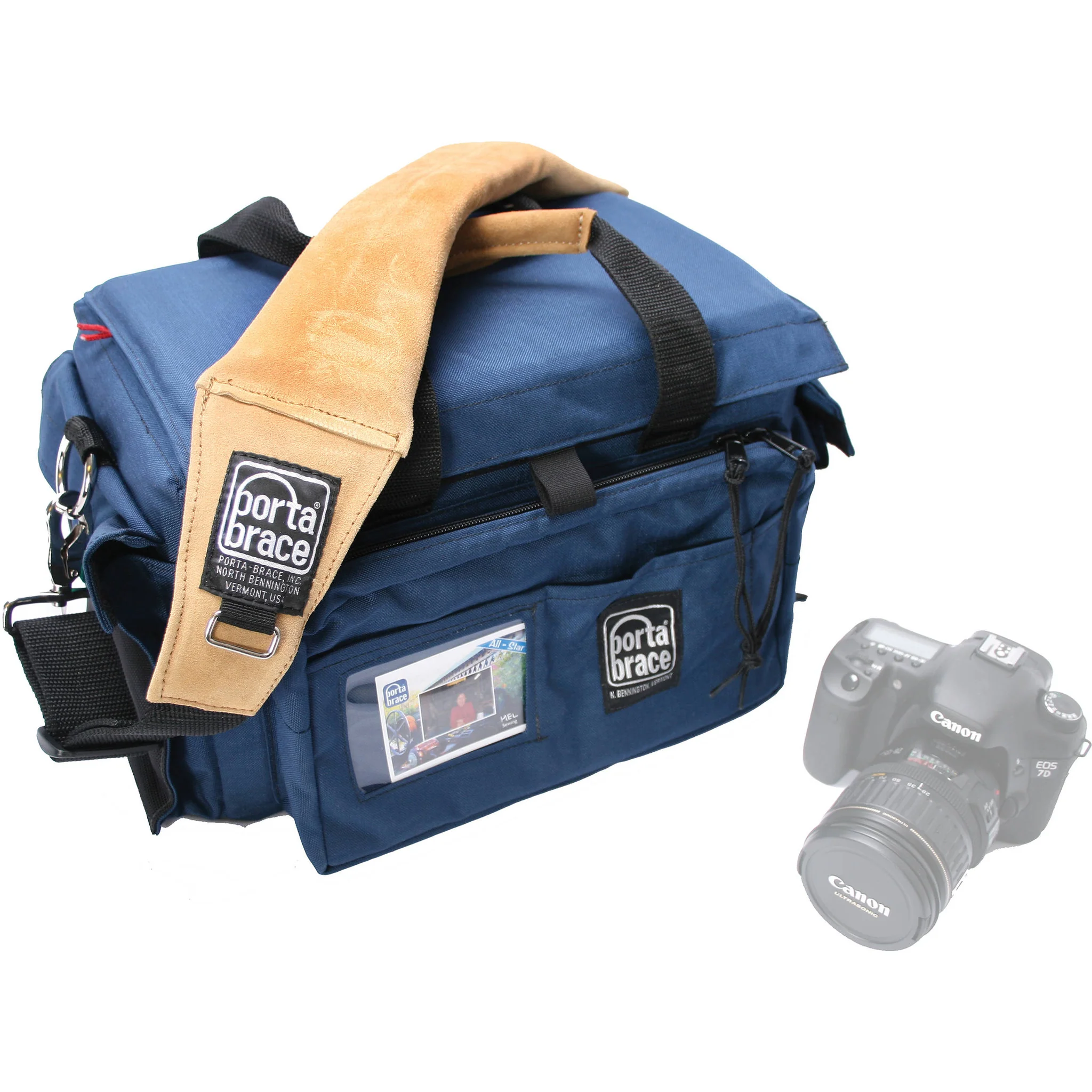 Porta Brace SLR-1 D-SLR Carrying Case (Blue) - Image 7