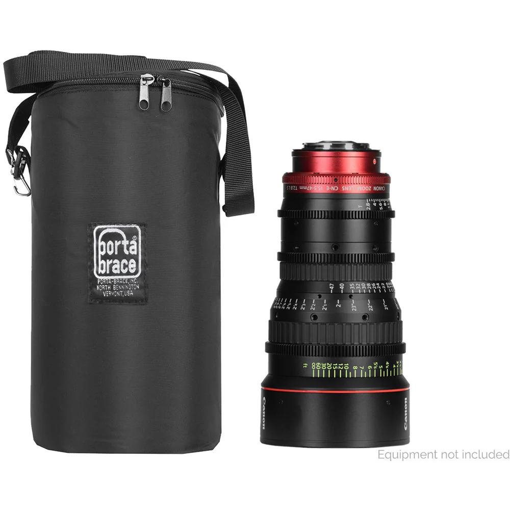 PortaBrace Padded Lens Cup with Carrying Strap for Canon CN-E Lenses - Image 2