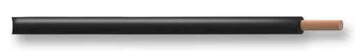 PRO POWER PP000454 Wire, 2491X, H05V-K, PVC, Black, 0.5 mm², 328 ft, 100 m