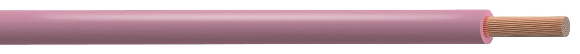 PRO POWER PP001263 Wire, Stranded, Tri Rated, PVC, Pink, 19 AWG, 0.75 mm², 328 ft, 100 m