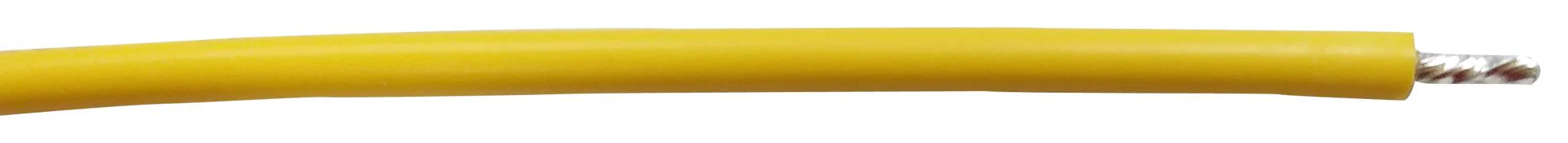 PRO Power PP002409 Wire Hook Up Stranded UL1569 PVC Yellow 28 AWG 1000 ft 305 m