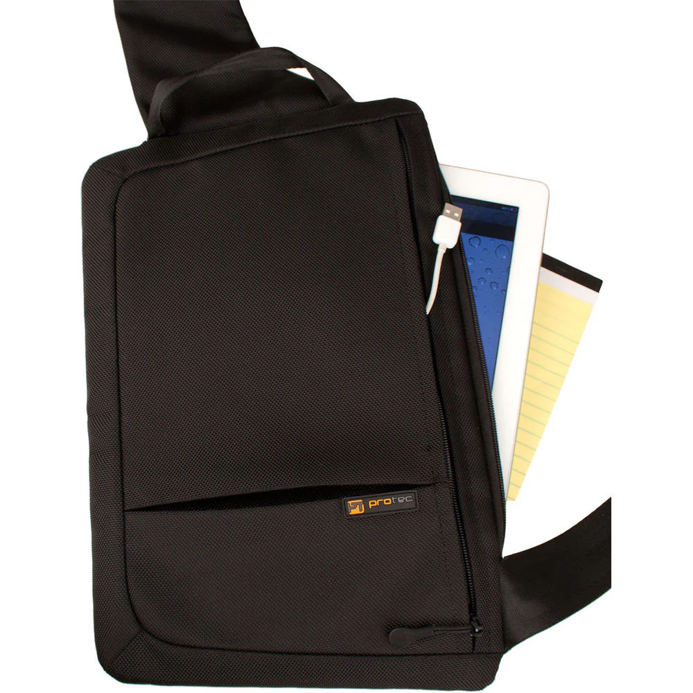 PRO TEC ZIP Sling for iPad/Tablet/Thin Notebook (Black) - Image 3