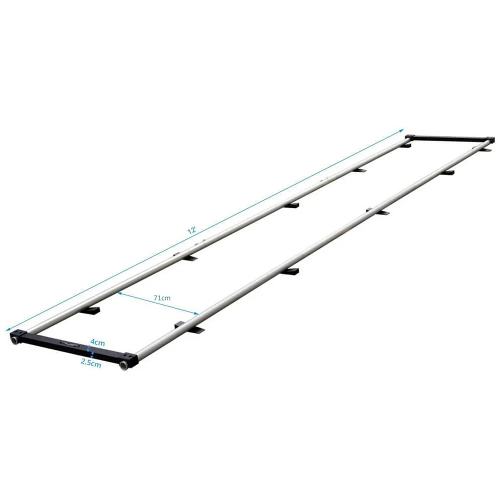 Proaim 12' Straight Long Aluminium Track - Image 3