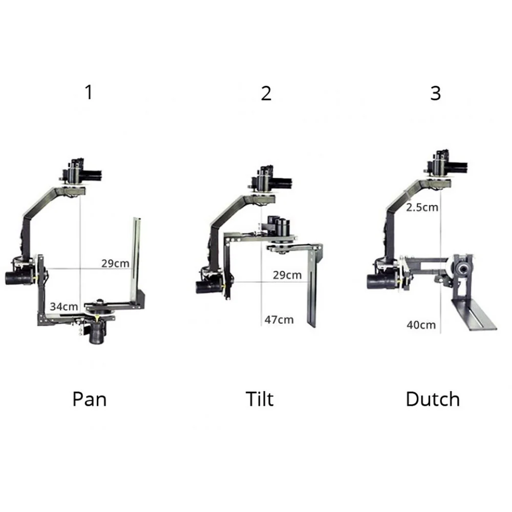 Proaim 3-Axis Motorized Dutch/Roll/Pan/Tilt Head - Image 3