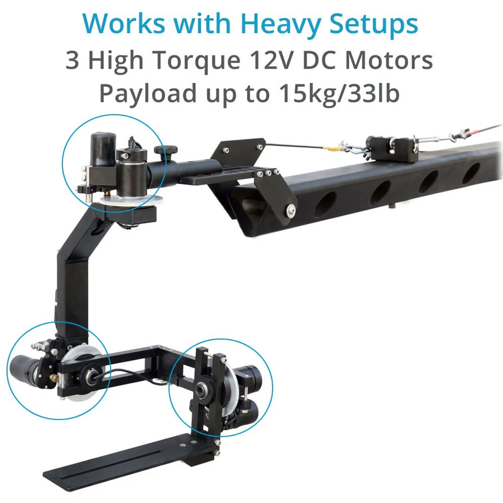 Proaim 3-Axis Motorized Dutch/Roll/Pan/Tilt Head - Image 5
