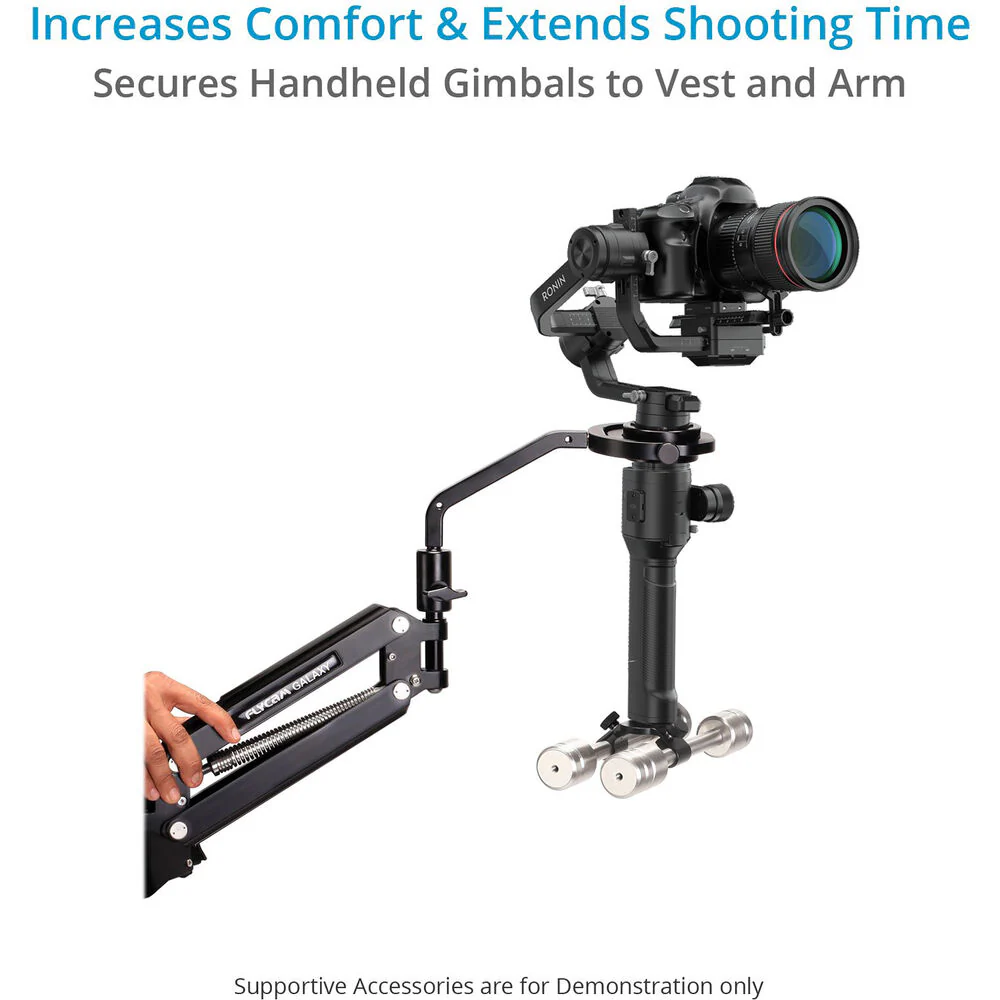 Proaim Gimbal Brace Mount for DJI Ronin-S/Zhiyun CRANE-2 & Stabilizer Vest Arm - Image 3