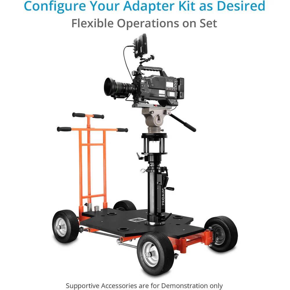 Proaim Multi-Adapter Kit for Camera Rigging (Mitchell, Euro/Elemac, Bowl) - Image 4