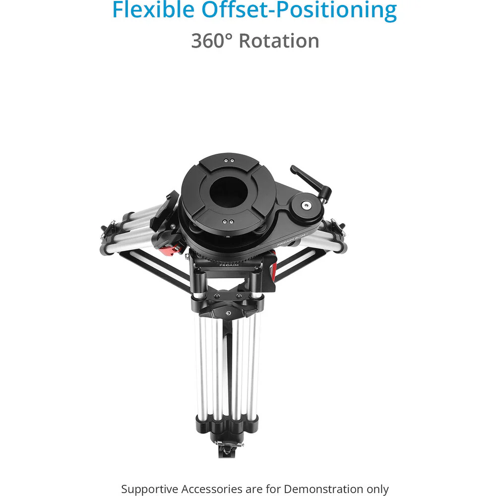 Proaim ROM-1 4-Way Offset Mitchell Camera Leveling Base - Image 5