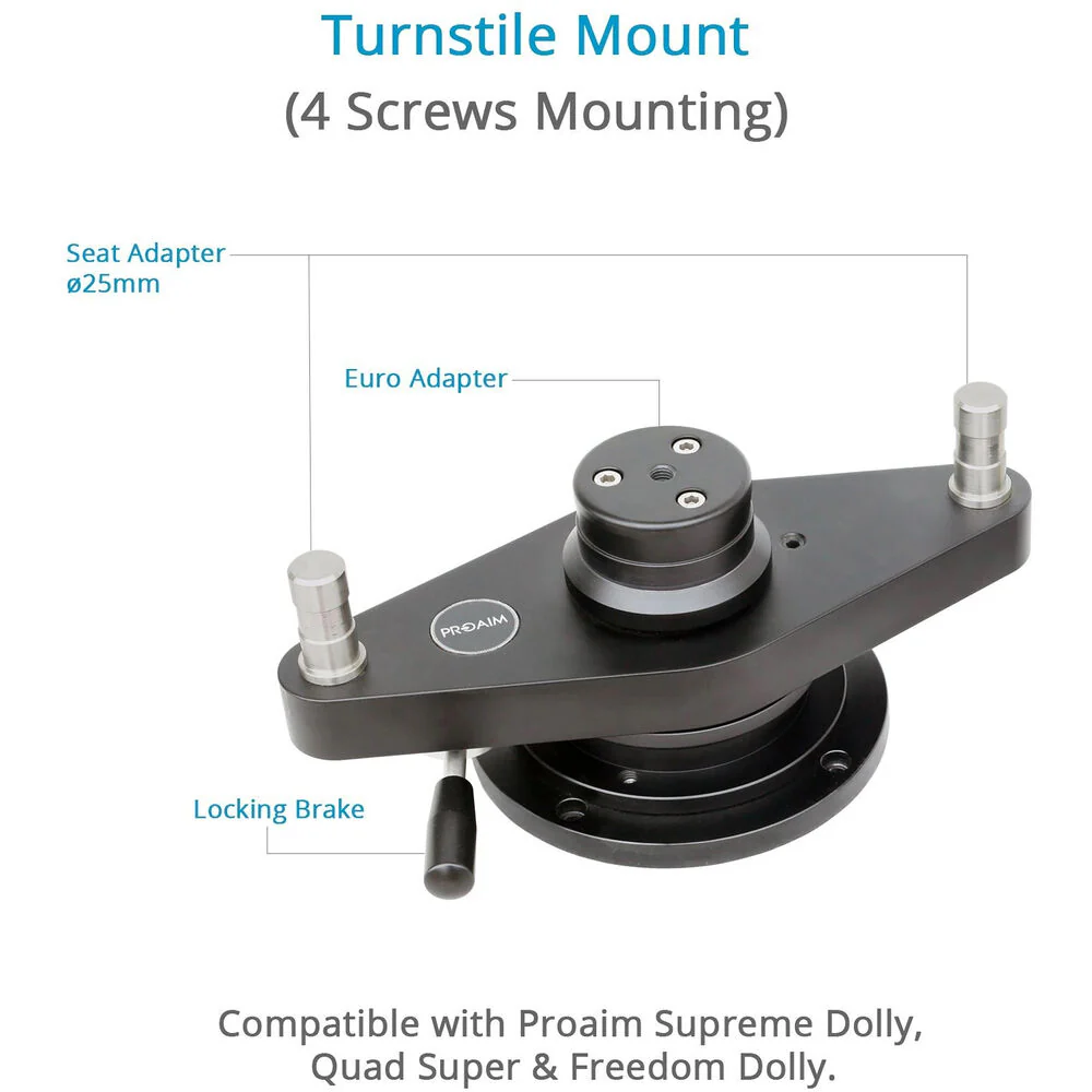 Proaim Turnstile Mount (4-Screw Mount) - Image 3