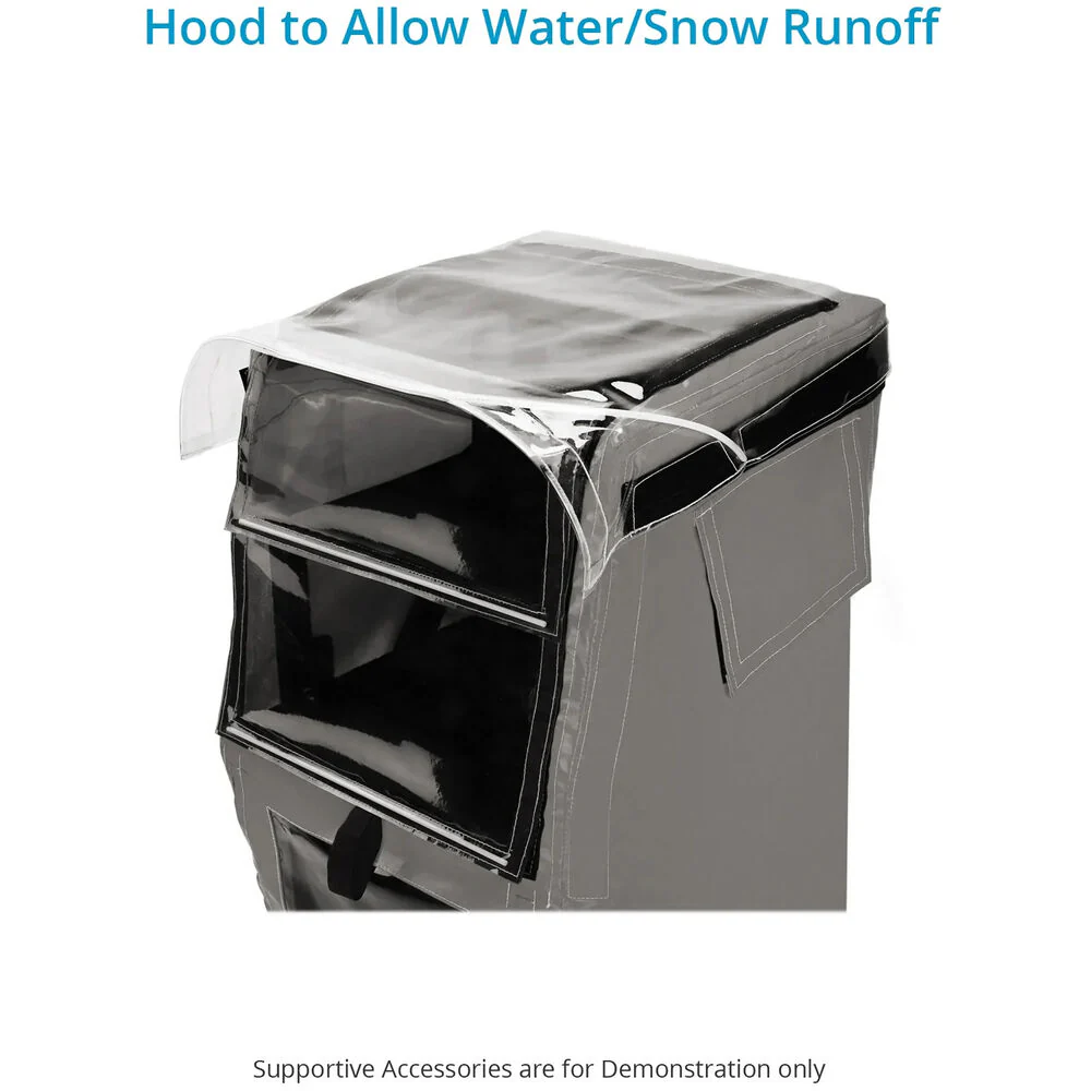 Proaim Weather/Rain Cover for Soundchief Lite Cart (Gray) - Image 4