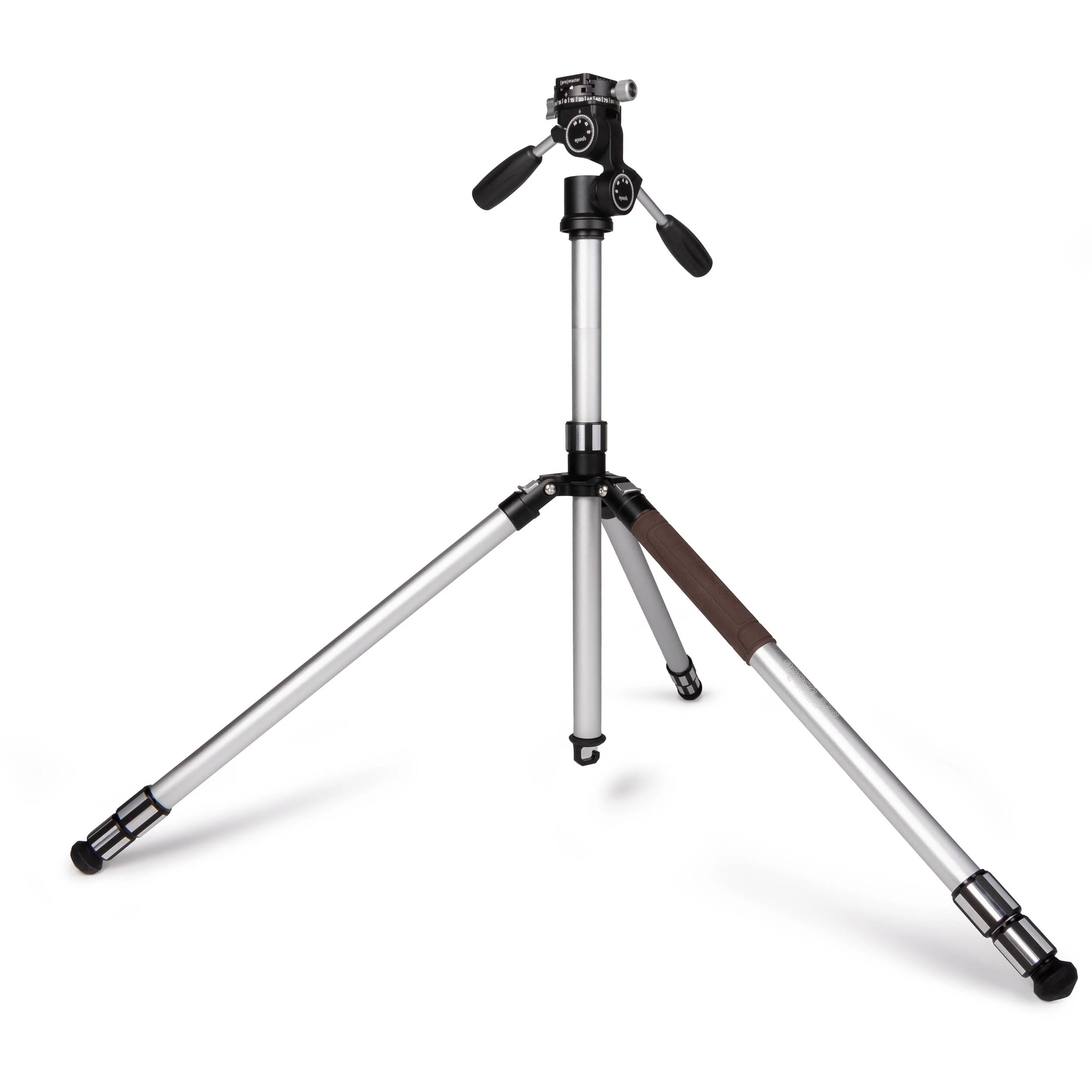 ProMaster Epoch 328/4W Aluminum Tripod with Pan/Tilt Head - Image 3