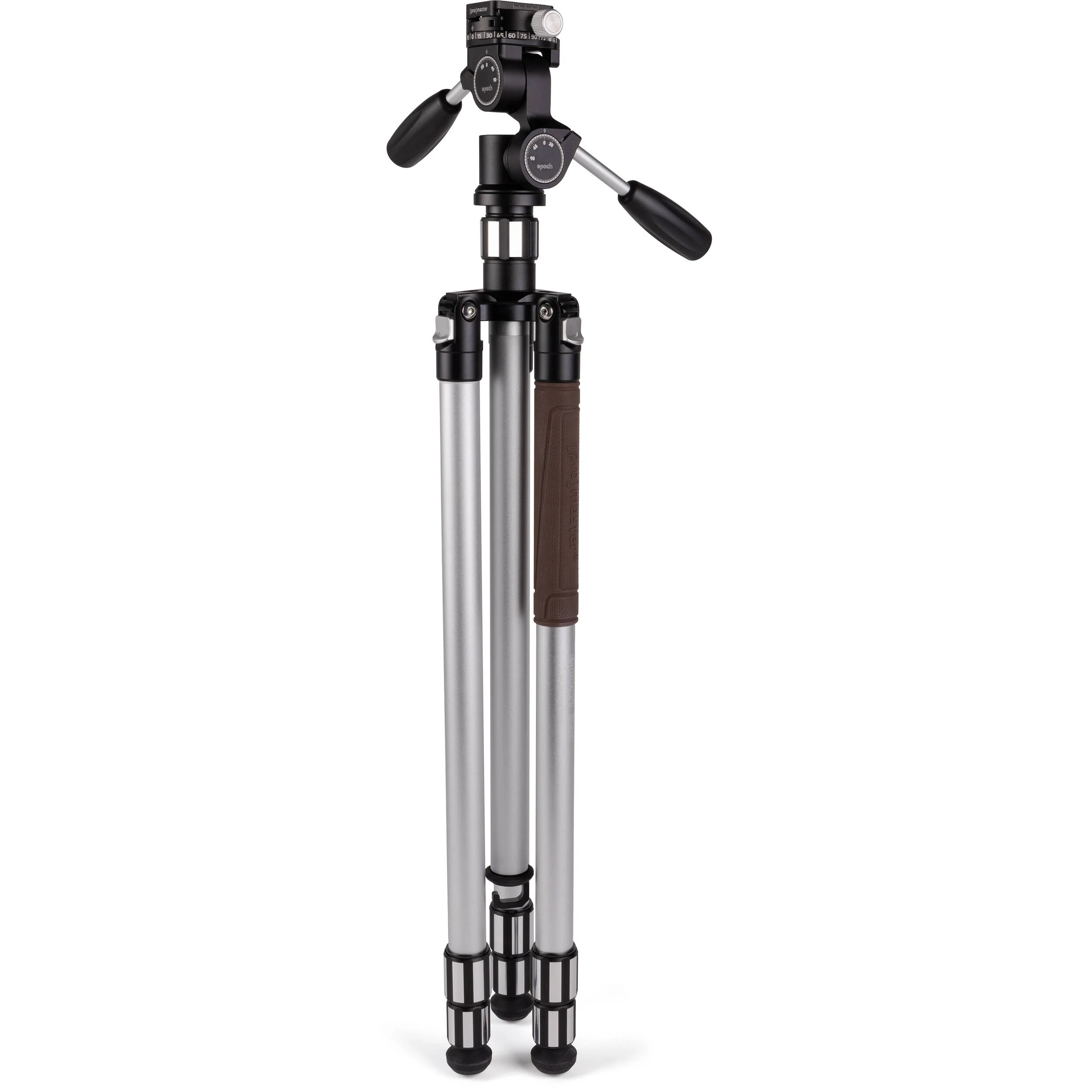 ProMaster Epoch 328/4W Aluminum Tripod with Pan/Tilt Head - Image 7