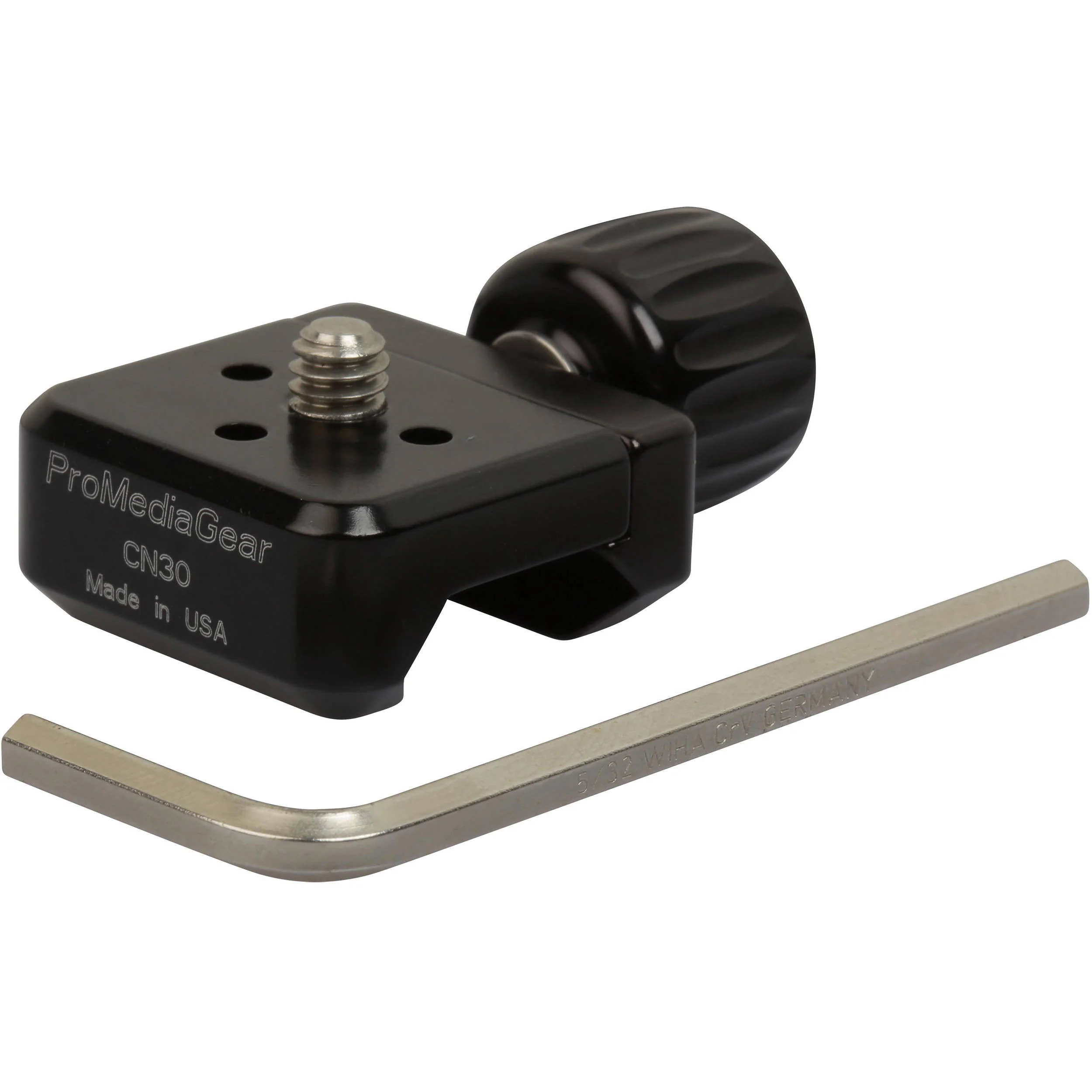 ProMediaGear CN30 NATO Clamp with 1/4"-20 Threaded Adapter - Image 4