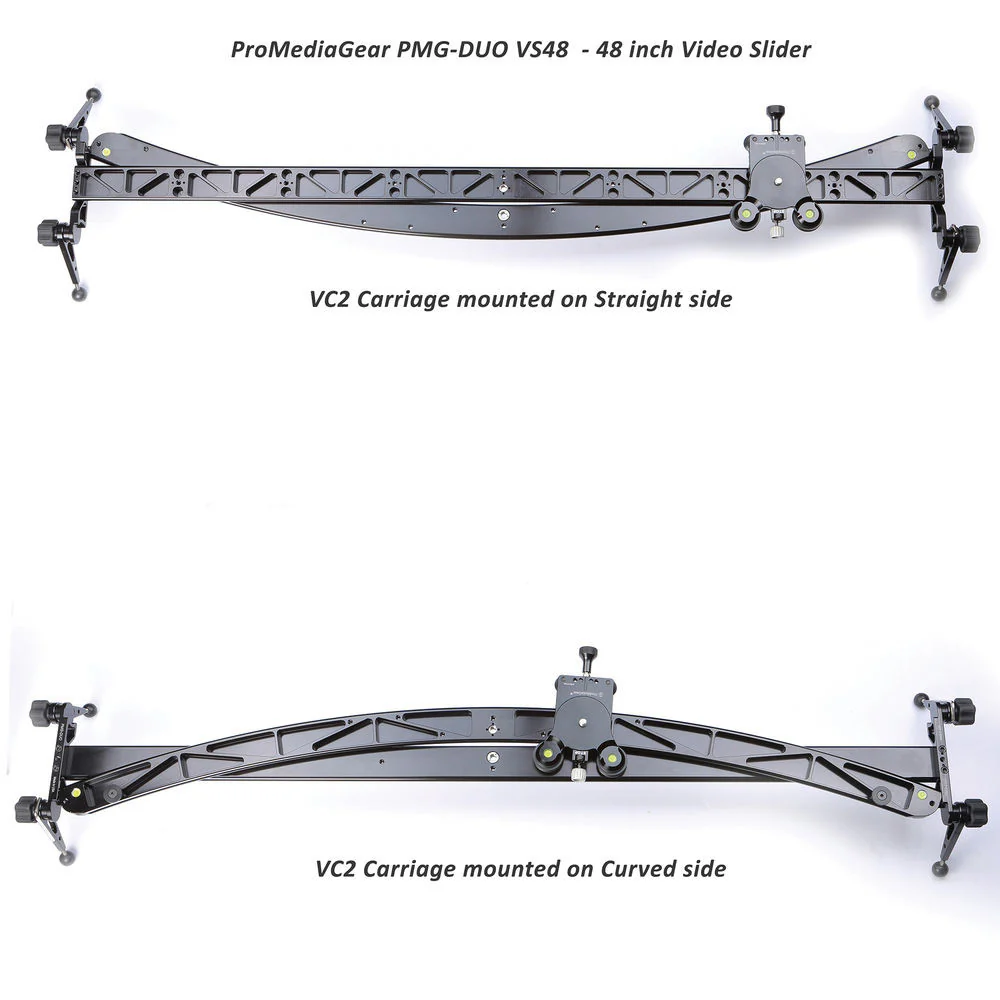 ProMediaGear PMG-DUO 48" Video Slider with Carrying Case - Image 3