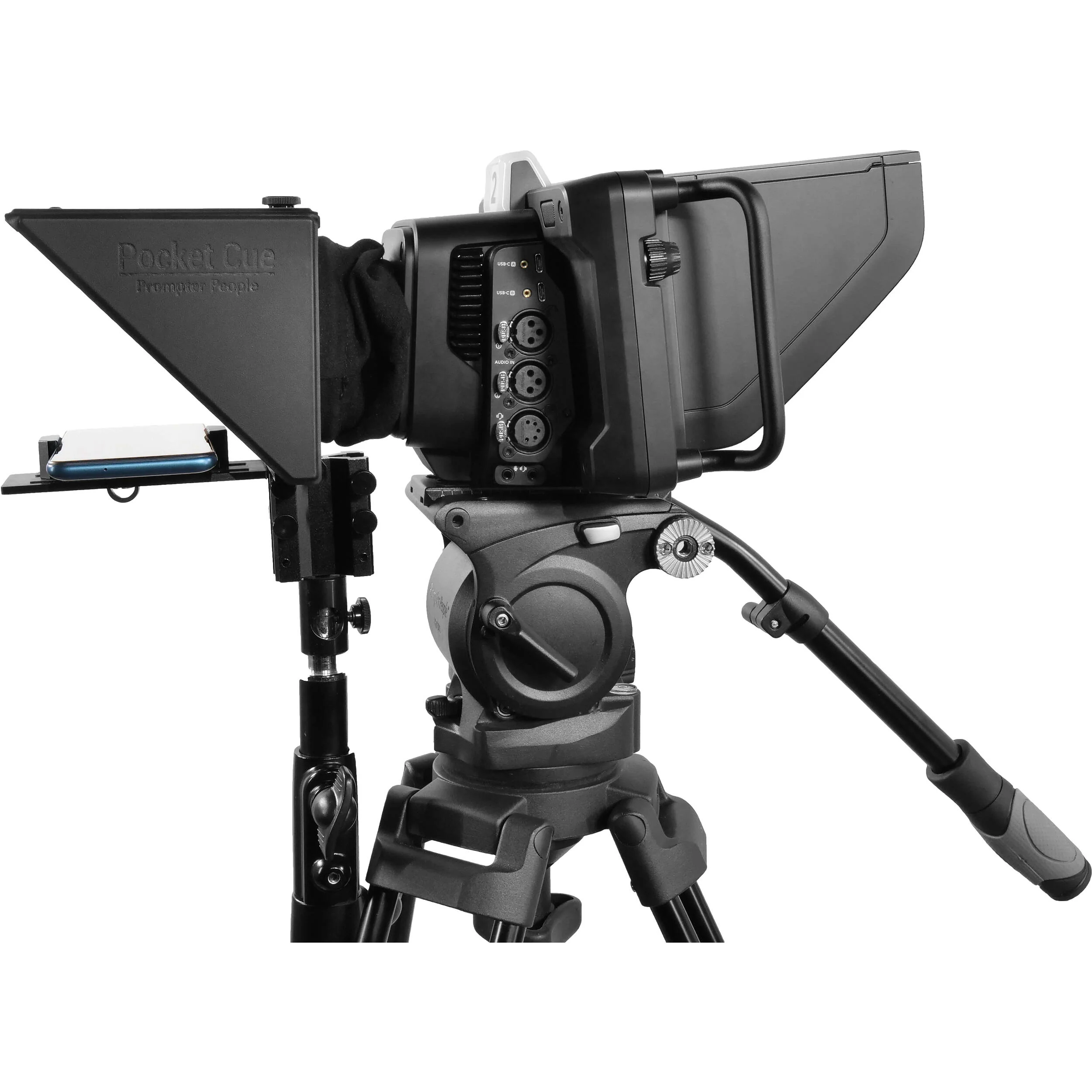 Prompter People Pocket Cue V2 Compact Prompter Freestanding Kit for Smartphones - Image 5