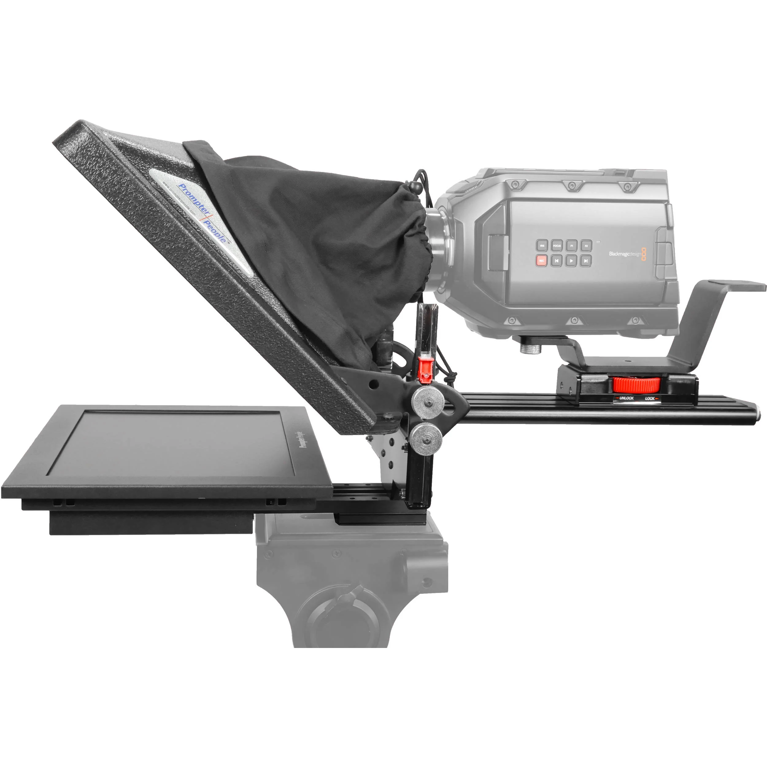 Prompter People Proline Plus 12" HB Teleprompter with 12" Reversing Monitor - Image 3