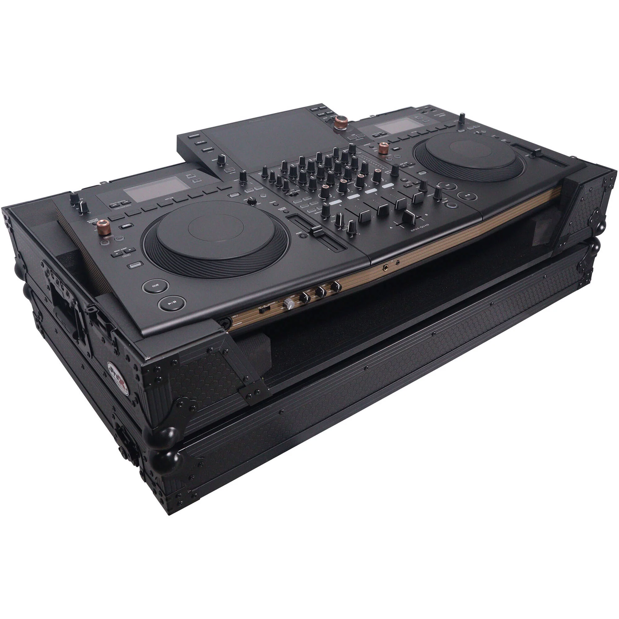 ProX ATA Flight-Style Road Case for Pioneer Opus Quad DJ Controller (All Black) - Image 4