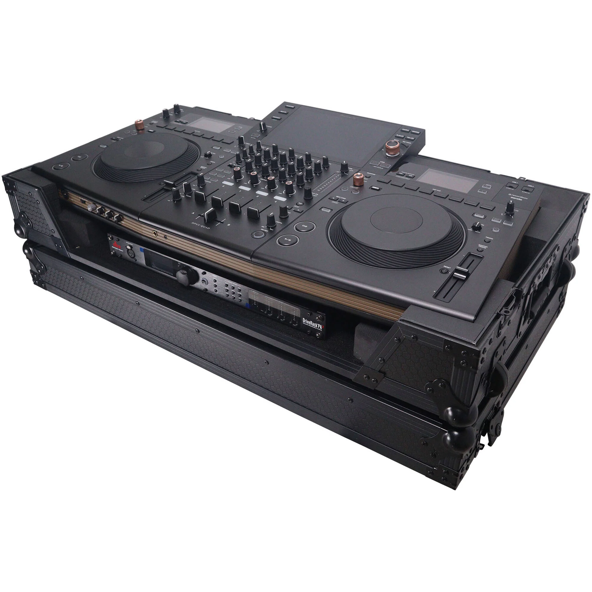 ProX ATA Flight-Style Road Case for Pioneer Opus Quad DJ Controller (All Black) - Image 6