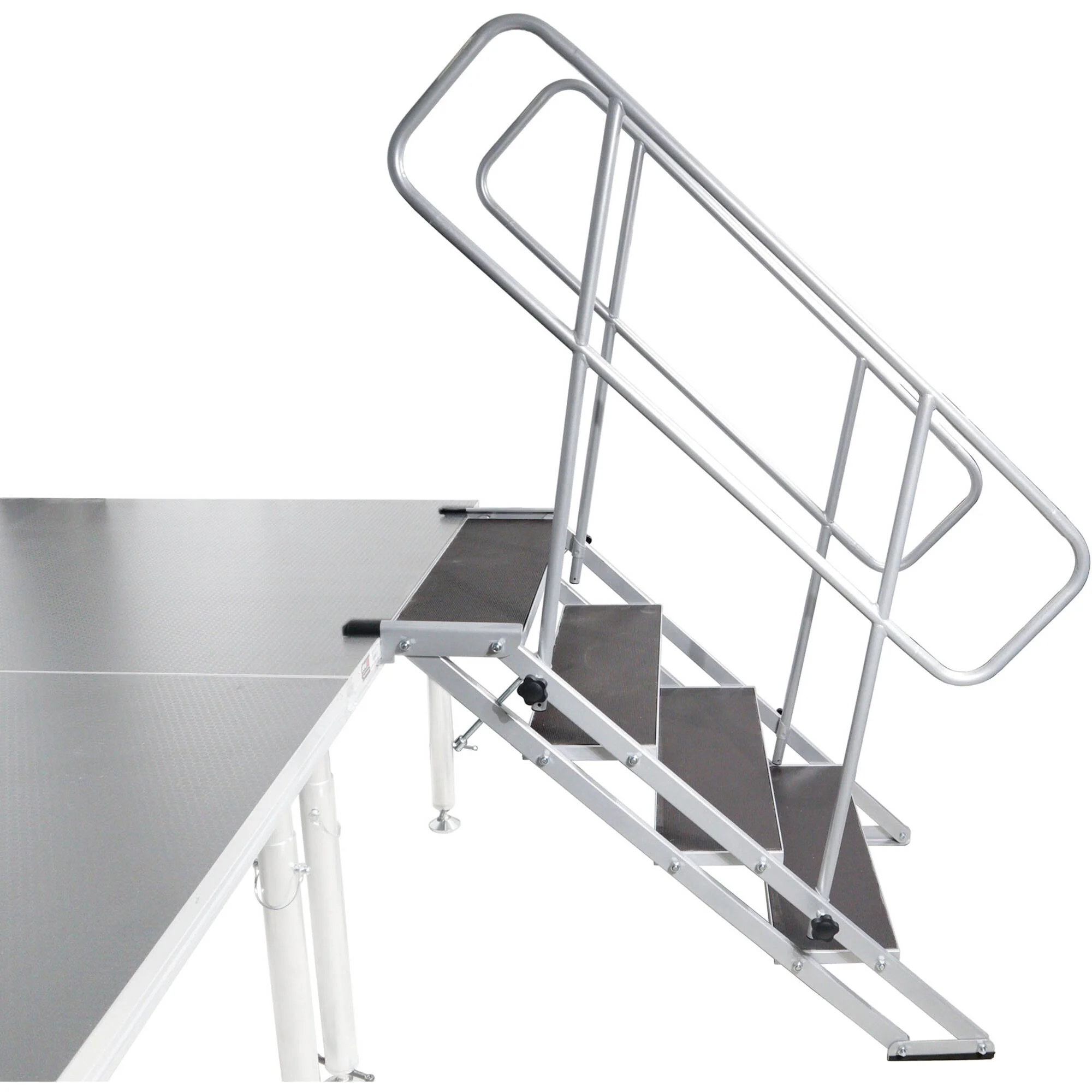 ProX StageQ 4-Step Foldable Stairs with Handrail (29 to 34") - Image 3