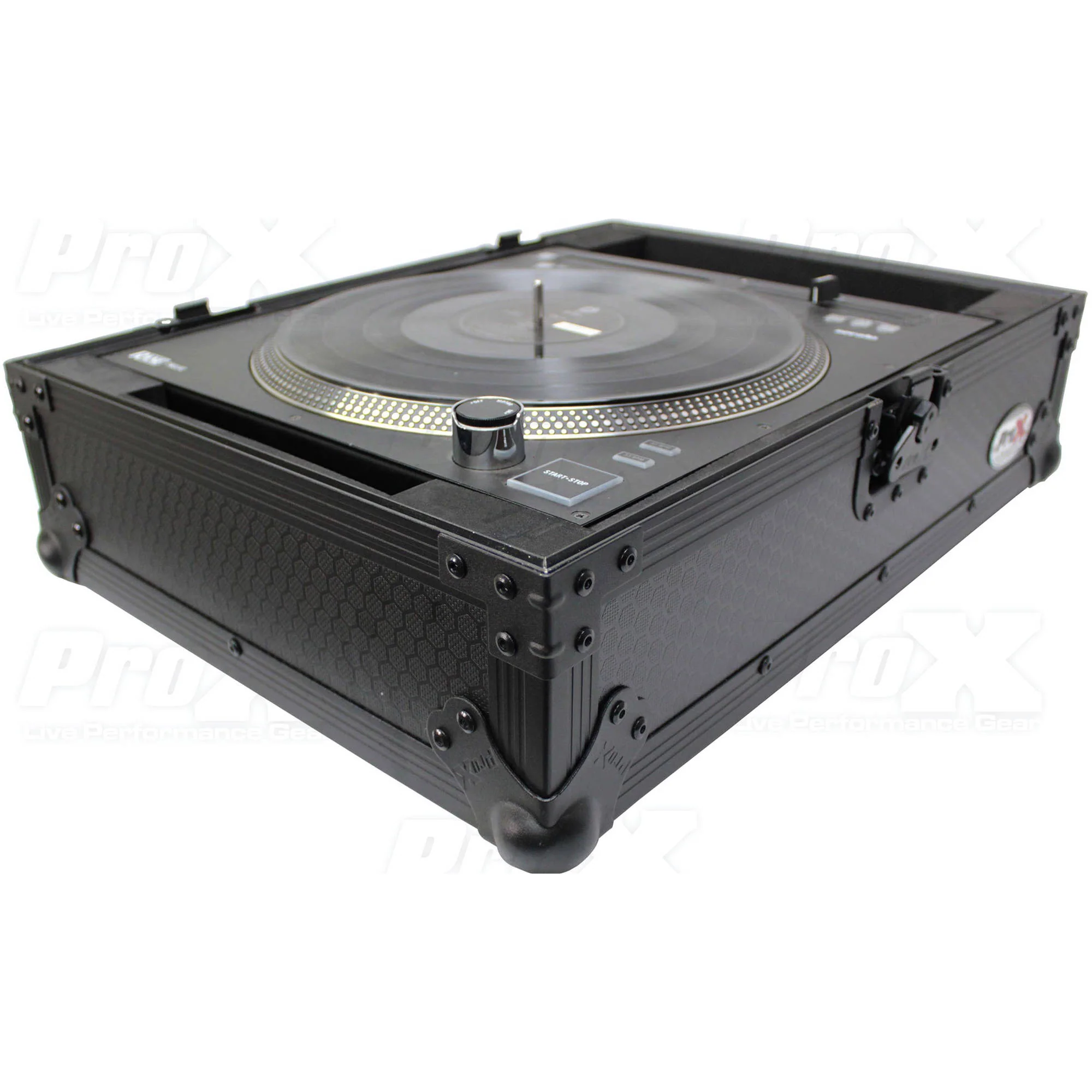 ProX XS-RANE12BL Flight Case for Rane Twelve Controller (Black-on-Black) - Image 3