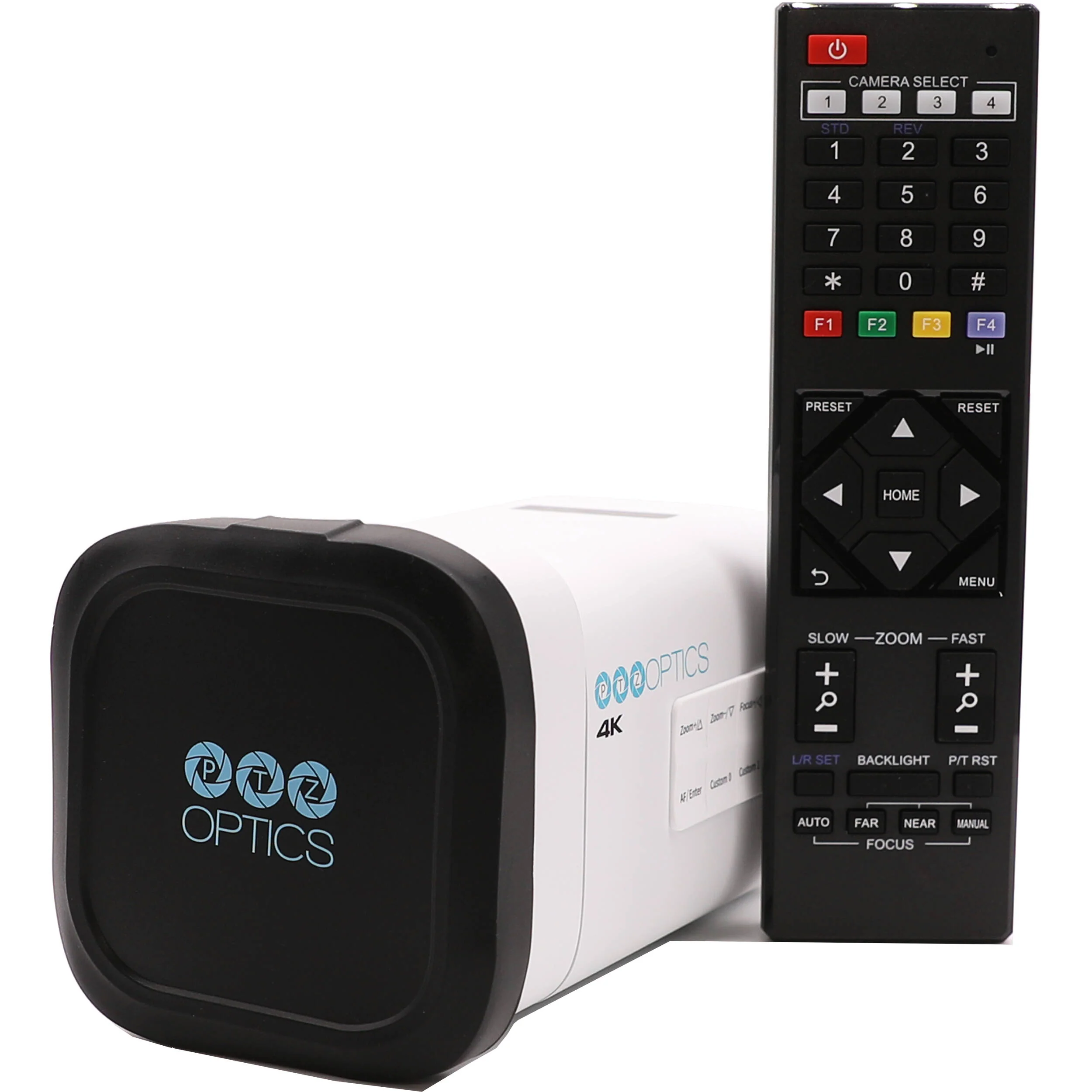PTZOptics Studio 4K Camera with 12x Optical Zoom (White) - Image 5