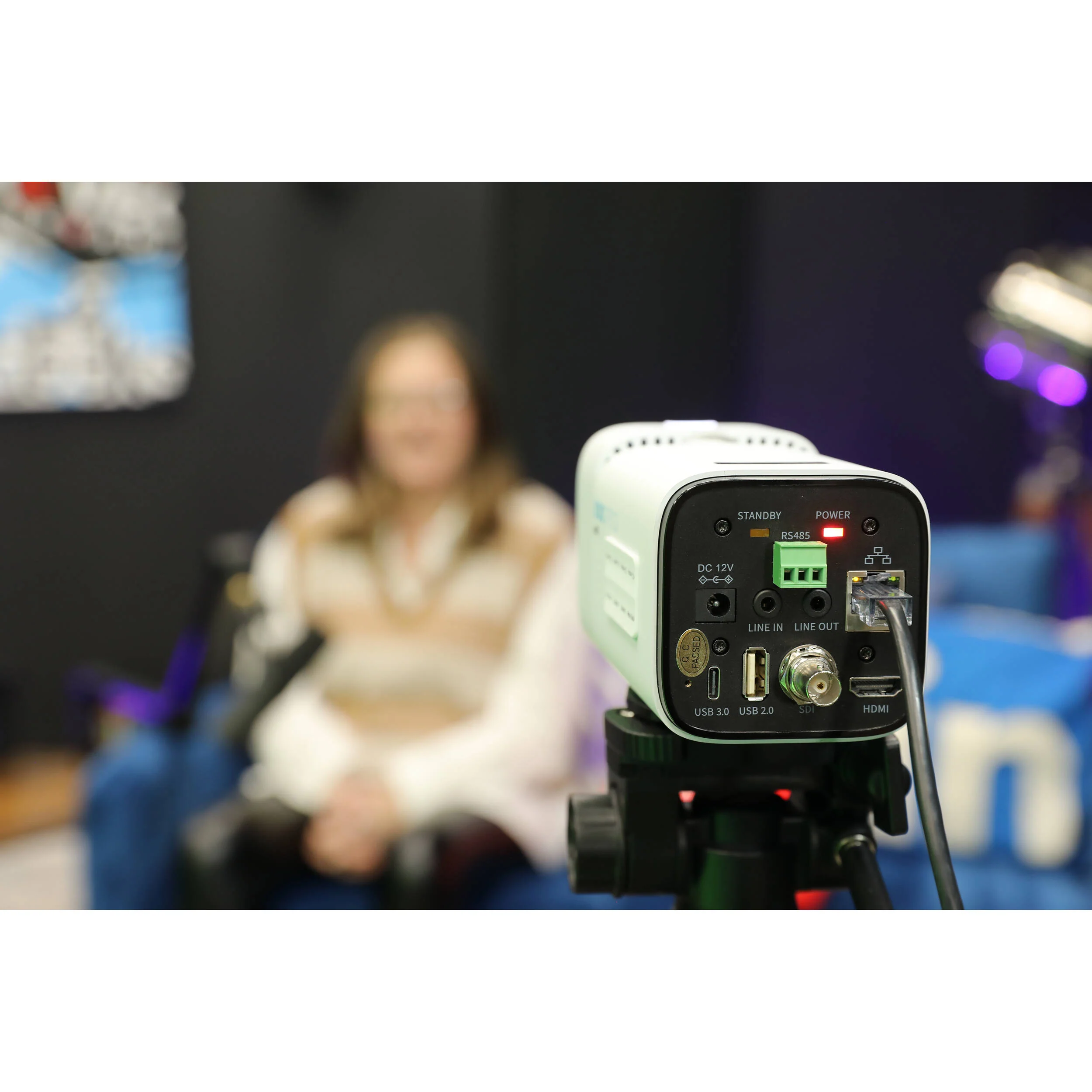 PTZOptics Studio 4K Camera with 12x Optical Zoom (White) - Image 6