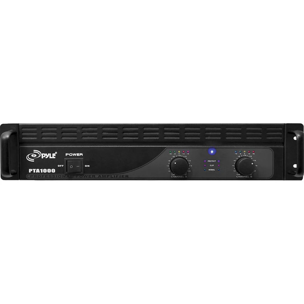 Pyle Pro PTA1000 Professional Stereo Power Amplifier (250W/Channel @ 8 Ohms) - Image 5