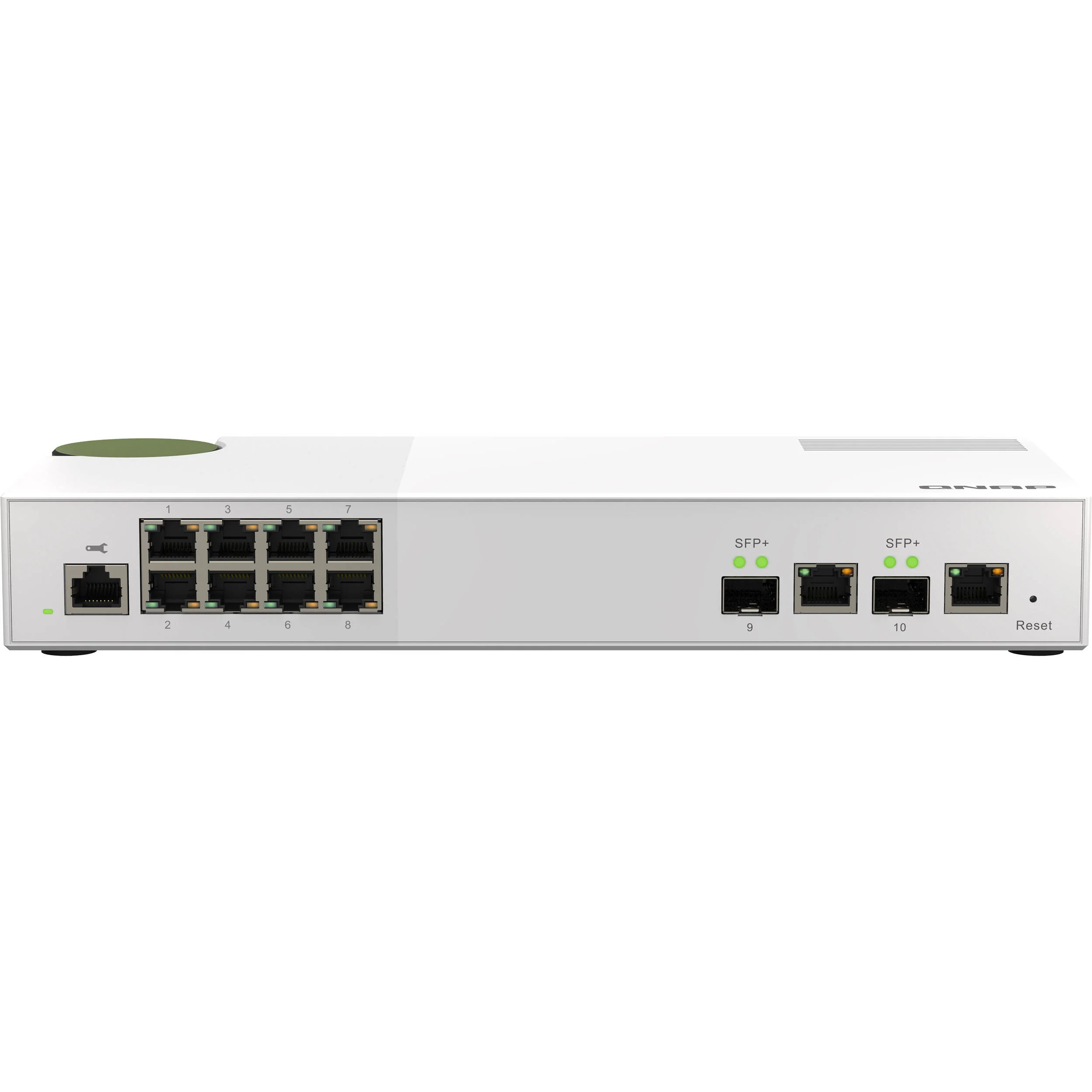 QNAP QSW-M2108-2C 10-Port 10GbE and 2.5GbE Managed Switch - Image 2