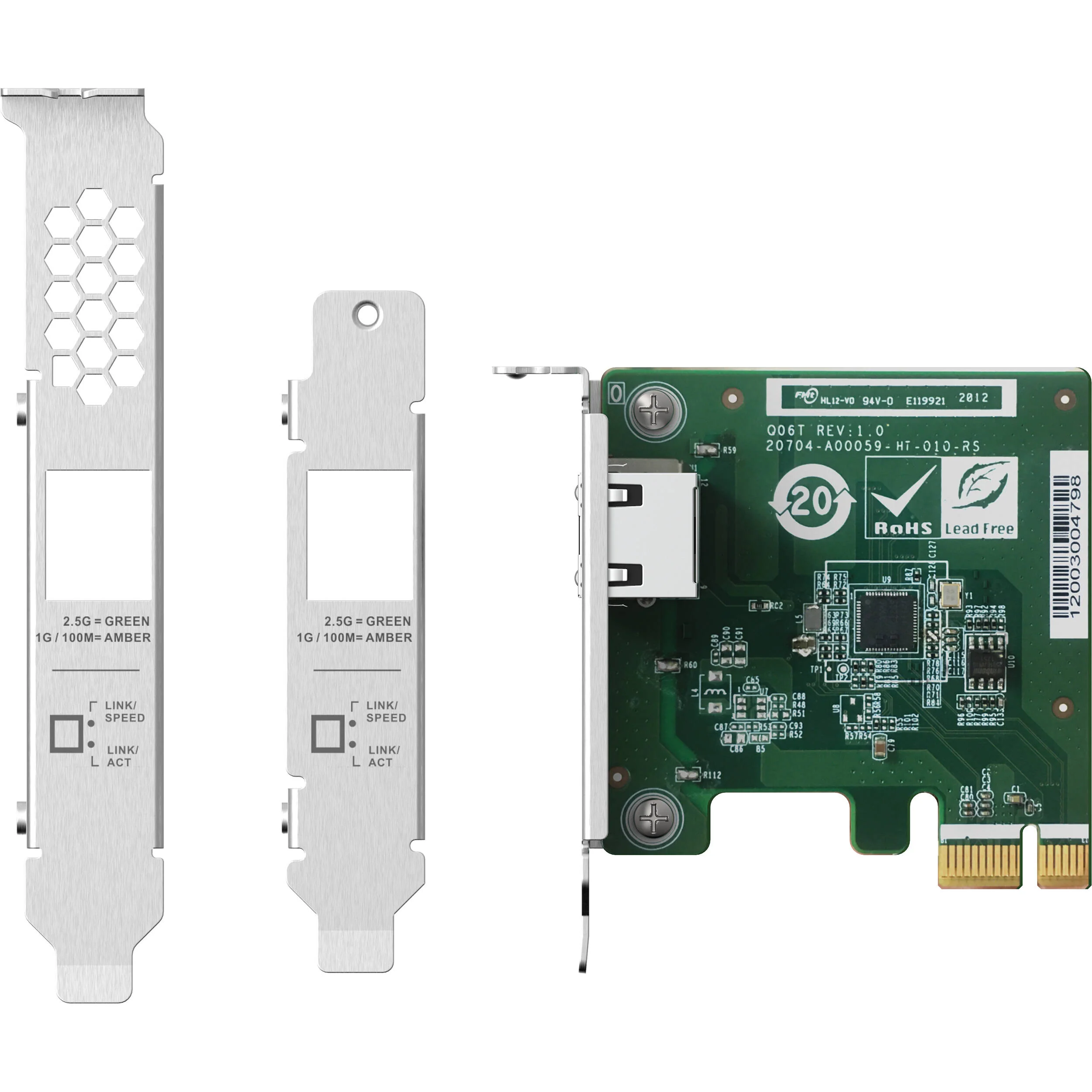 QNAP Single-Port 2.5GbE PCIe Network Expansion Card - Image 6