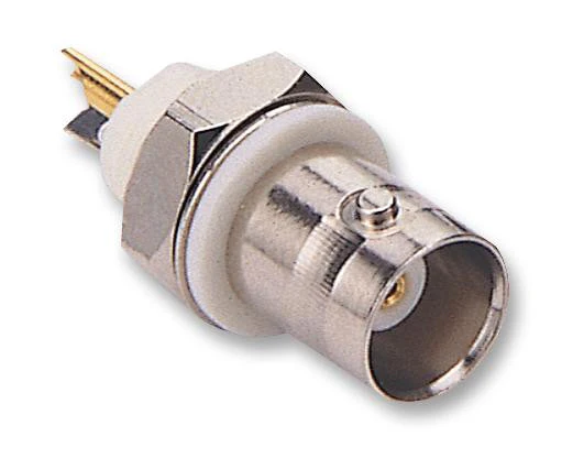 RADIALL R142562000 RF / Coaxial Connector, BNC Coaxial, Straight Bulkhead Jack, Solder, 75 ohm, Beryllium Copper
