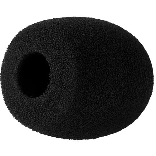 Radius Shotgun Microphone Foam Windscreen for 0.74 to 0.86" Diameter Microphones (Black, 1.9") - Image 2