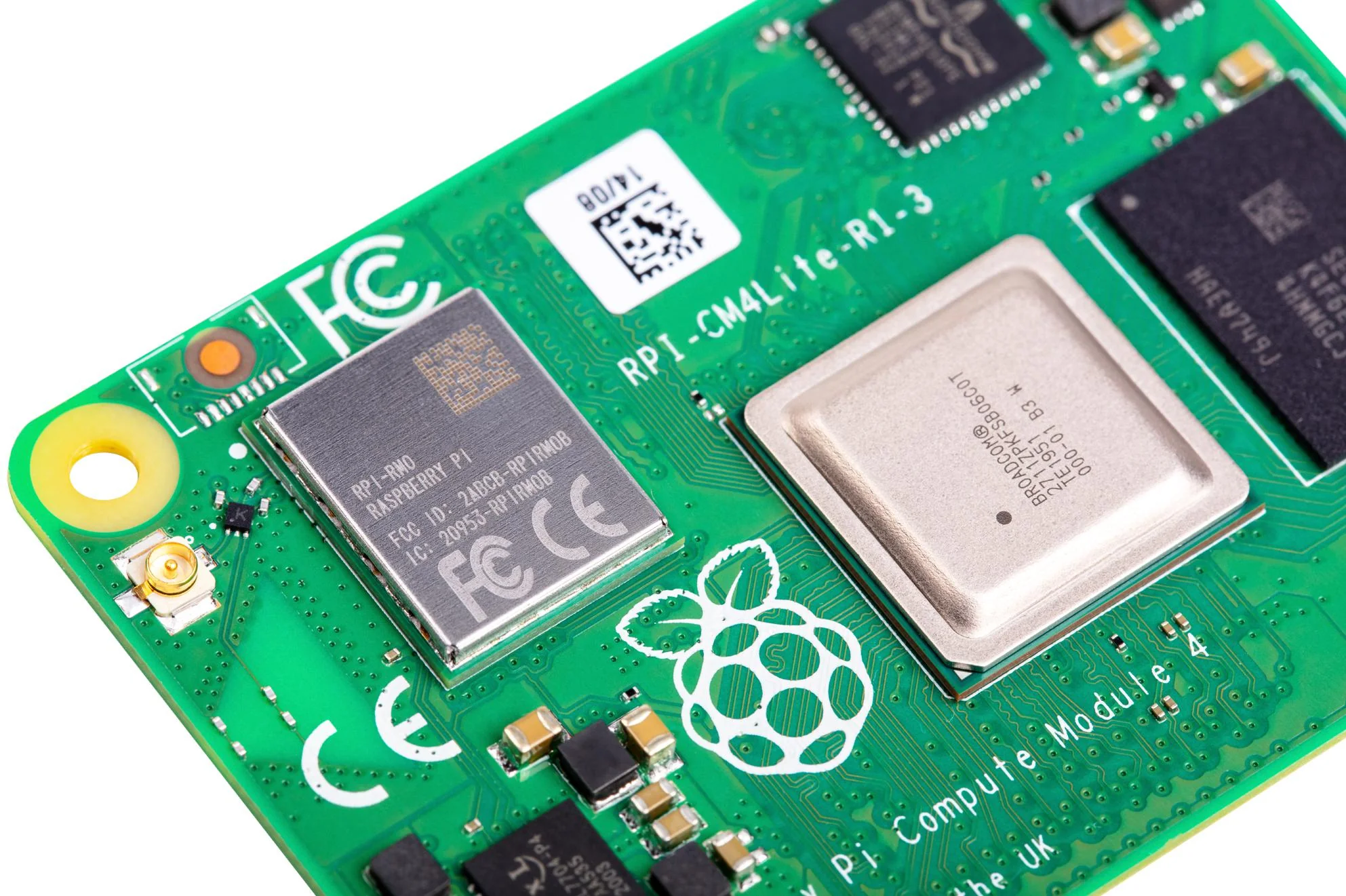 RASPBERRY-PI CM4102000 Raspberry Pi Compute Module 4 Lite, with 2GB RAM, Wireless, BCM2711, ARM Cortex-A72 GTIN UPC EAN: 728886755295 - Image 4
