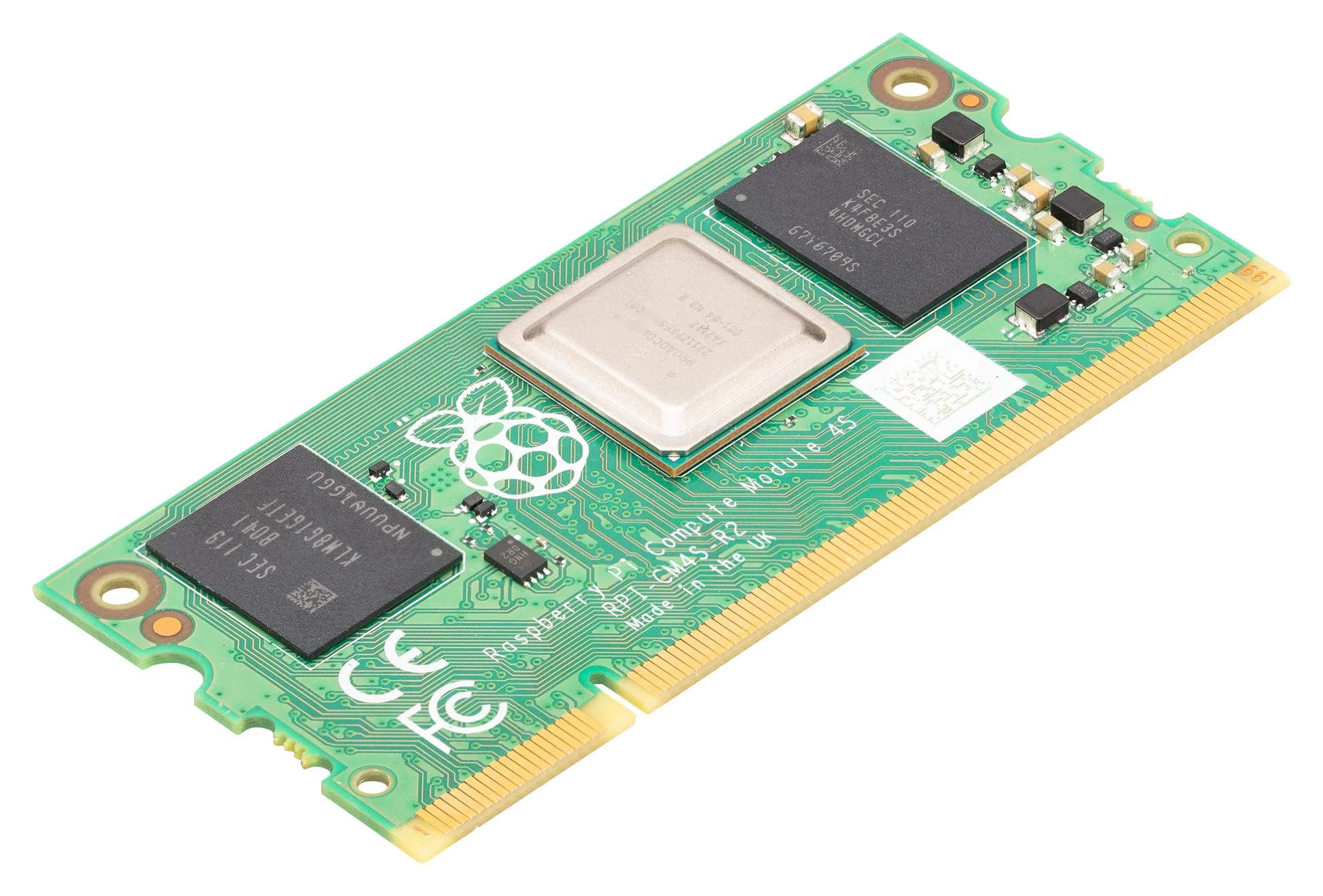 RASPBERRY-PI CM4S02008 Raspberry Pi Compute Module 4 SODIMM, Broadcom BCM2711, 64-bit ARM Cortex-A72 v8, 1.5GHz, 2GB - Image 2