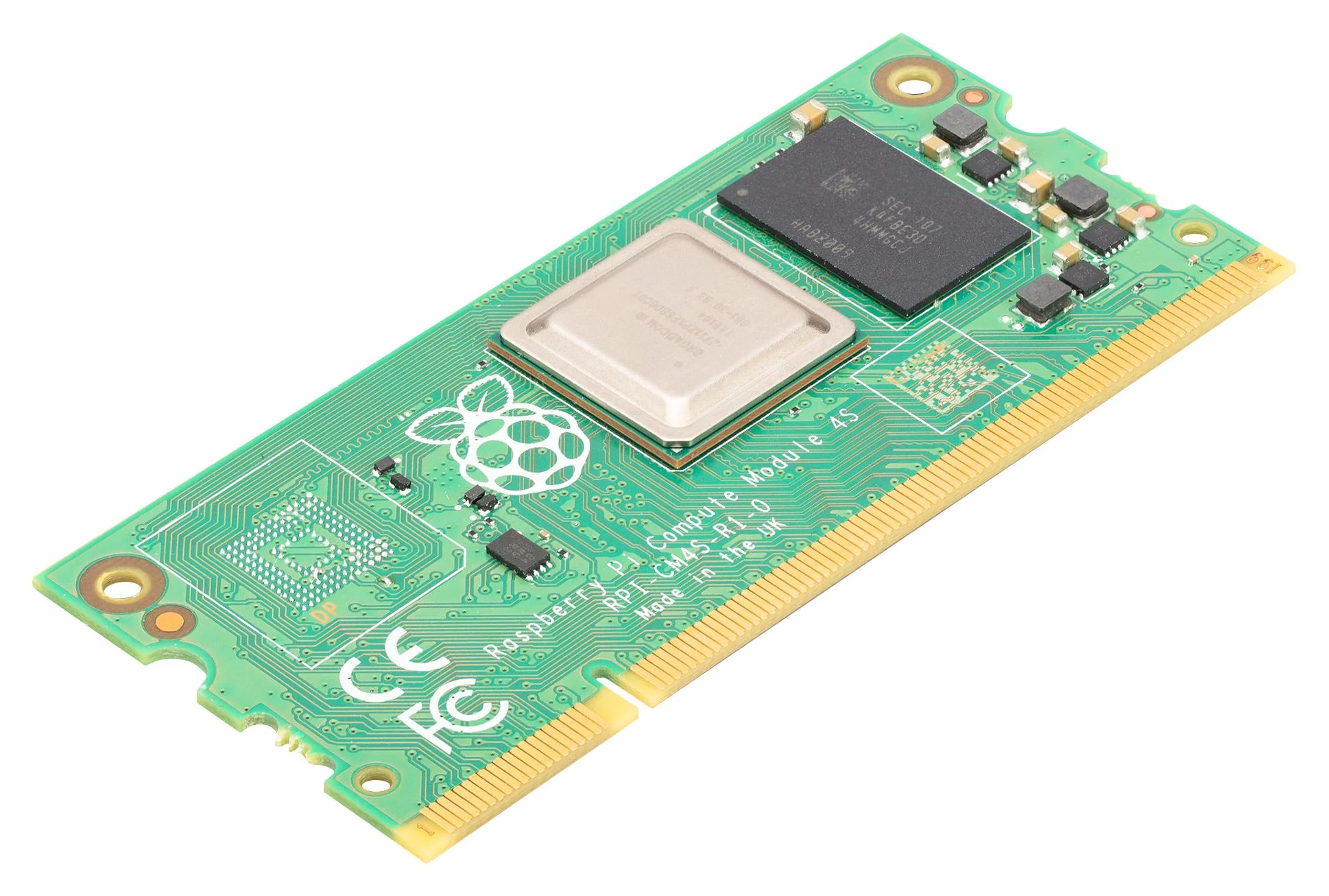 RASPBERRY-PI CM4S04000 Raspberry Pi Compute Module 4 SODIMM, Broadcom BCM2711, 64-bit ARM Cortex-A72 v8, 1.5GHz, 4GB - Image 2