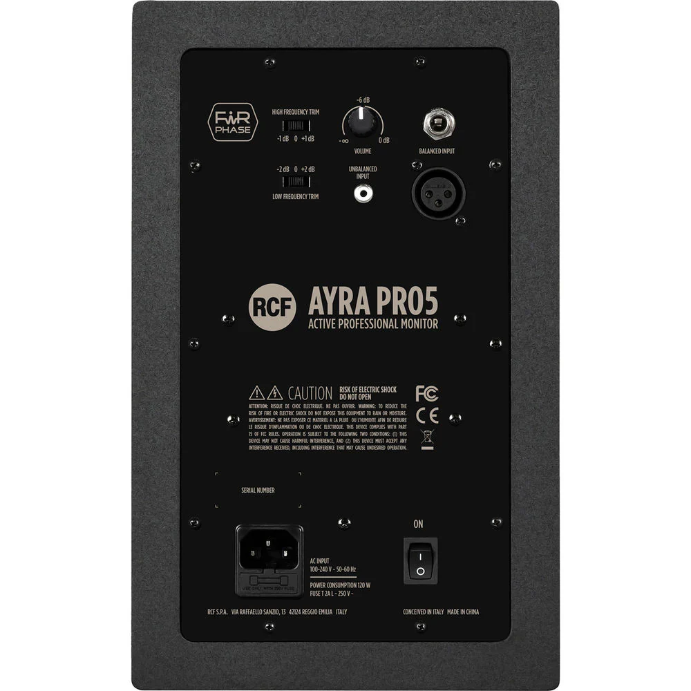RCF AYRA PRO5 Active Two-Way Professional Monitor - Image 4